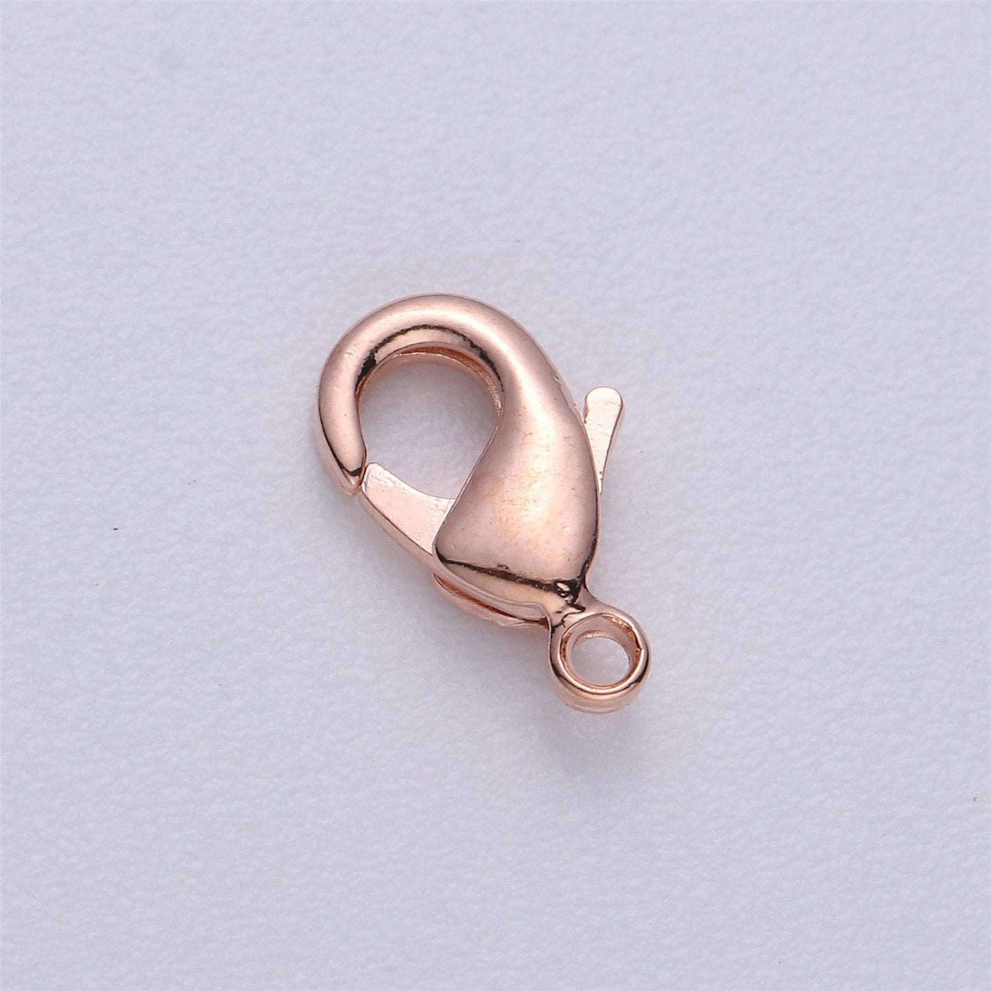 5pc wholesale lobster clasp gold lobster claw  for jewelry making, size option 9.1mmx5.2mm, supp-116