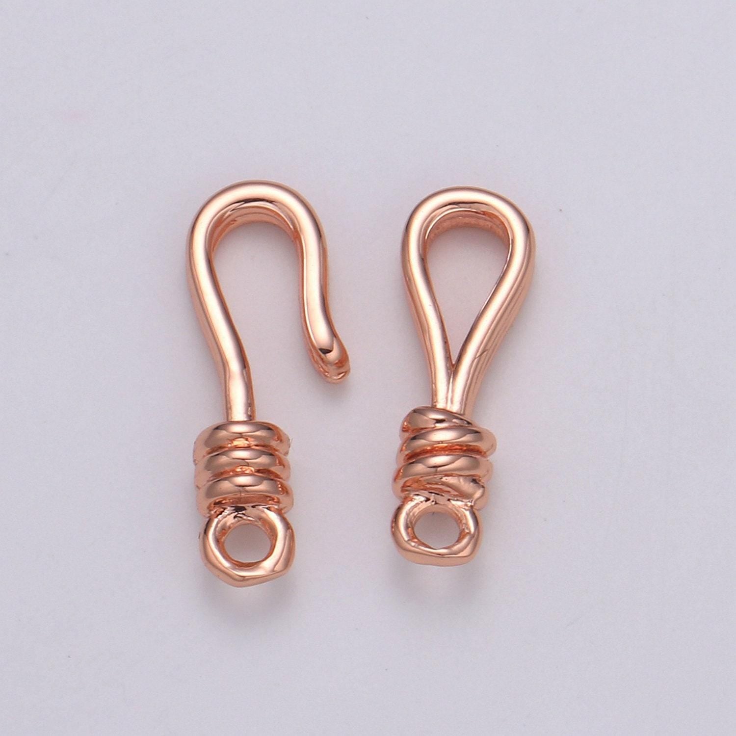 1pair eye and hook gold toggle clasp chose color-gold, rose gold black, silver hook clasp for jewelry making supply supp-1136