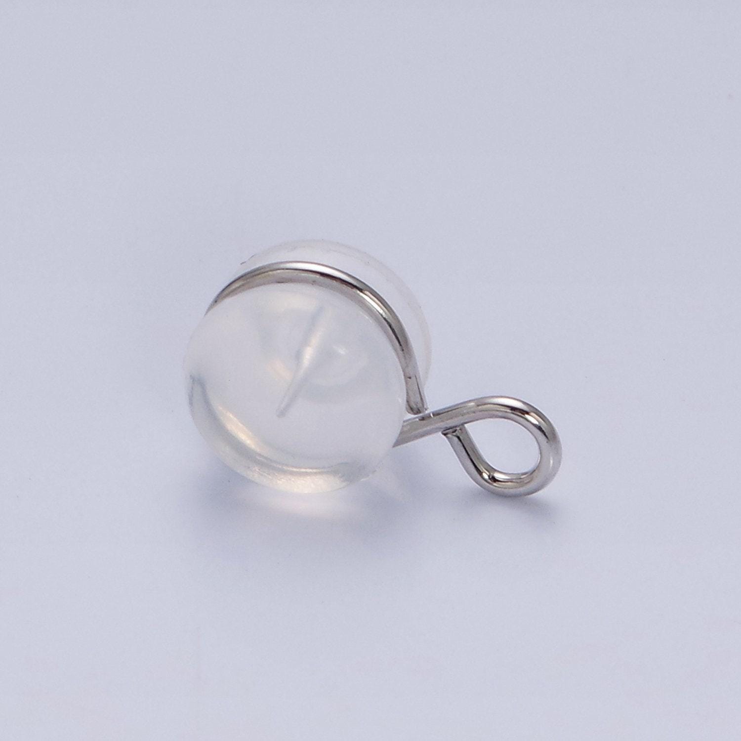10 pair soft silicone earring backs for studs gold rubber earring backs w/ open link hypoallergenic safety plastic for jewelry making