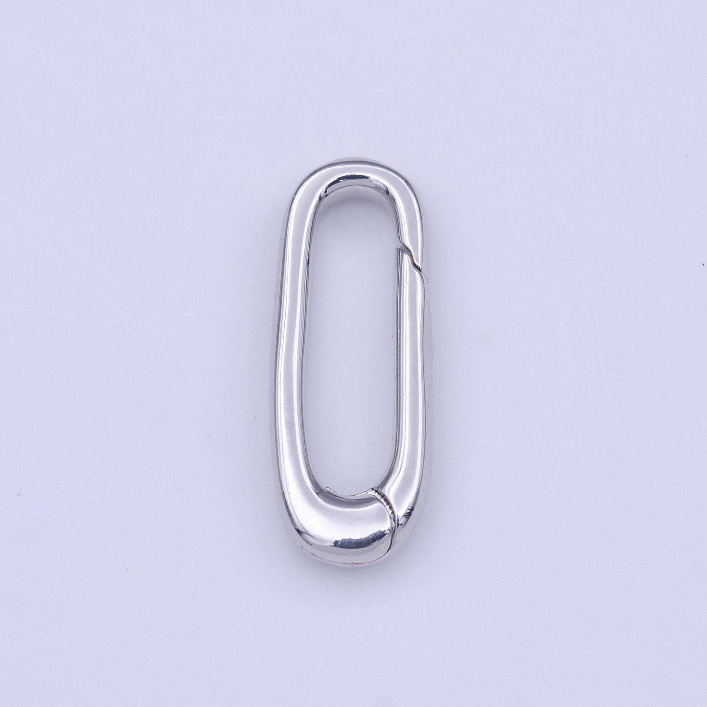 Spring gate clasp brass , oval gate push clasp, spring gate oval. spring clasp charm holding link connector for necklace bracelet clasp k242