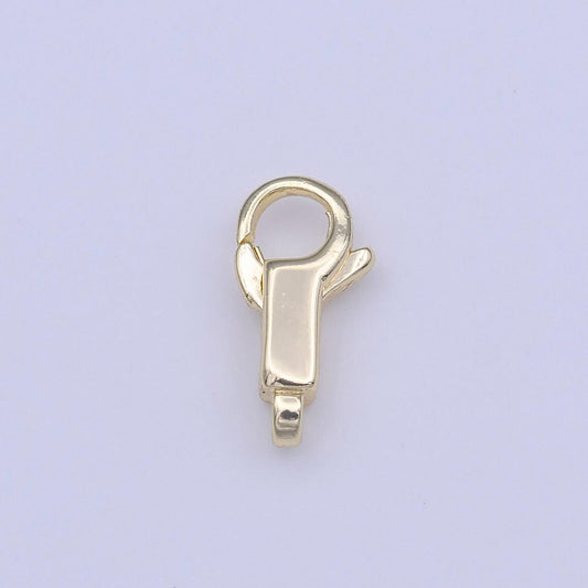 Mini gold lobster clasp 10.5 x 5.2mm jewelry making supplies chain findings for bracelet necklace anklet component k270