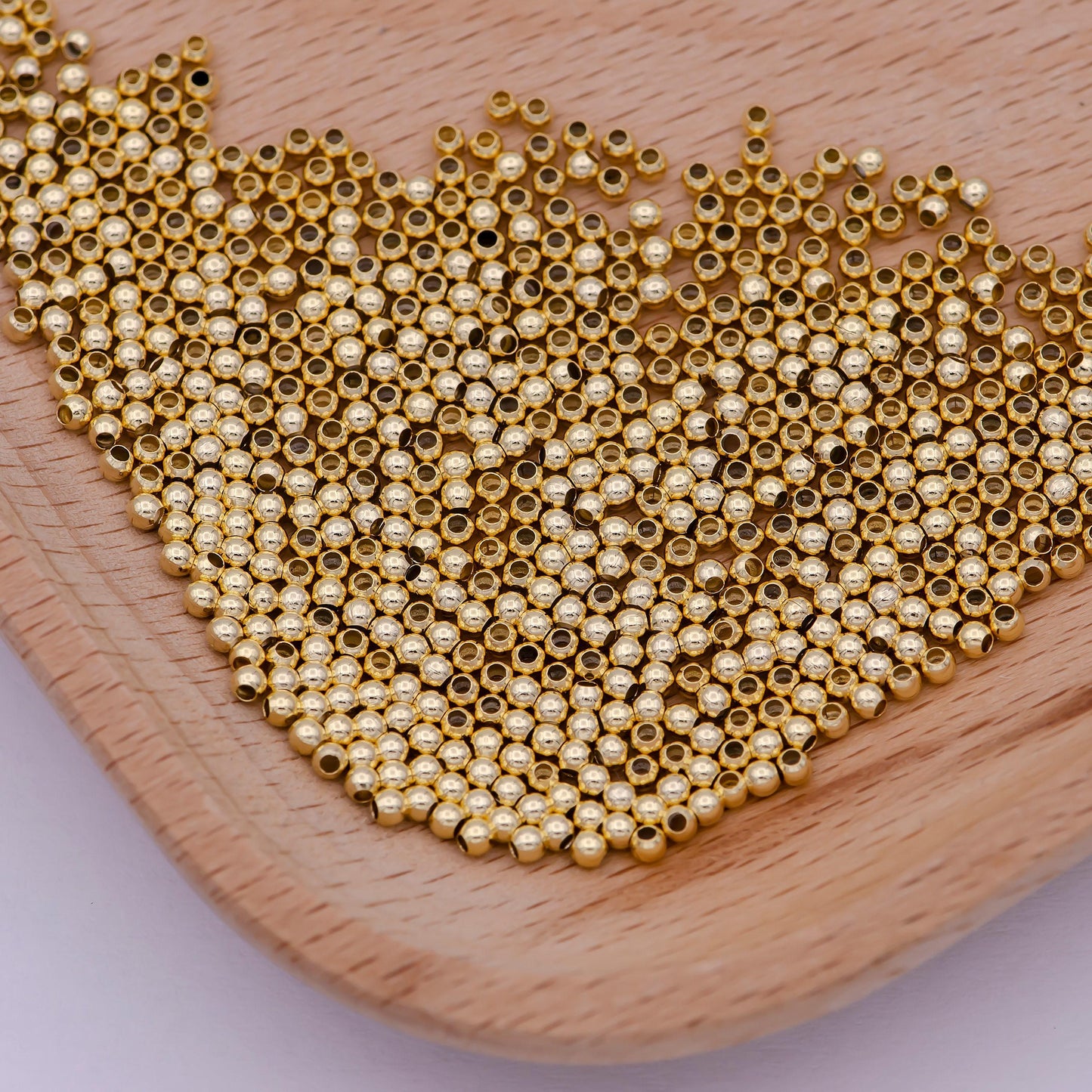 10 gr per pack | beads 1.5mm, 2mm, 2.5mm (gold or silver), 3mm, 4mm, gold spacer beads jewelry making supplies | leo-1285 k-206 l-615