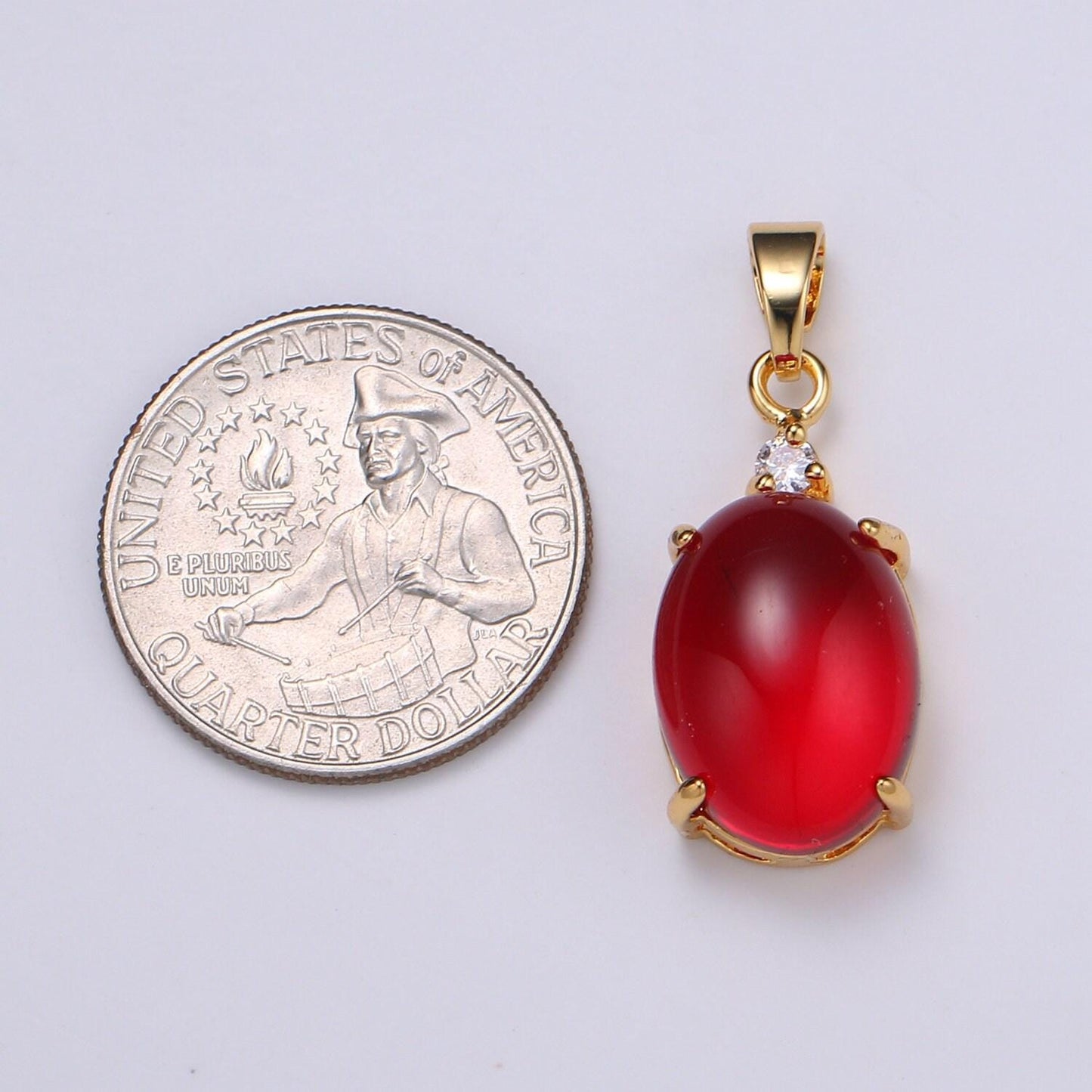 Multi color cat's eye: pink,plum,red ruby ,peridot 24k gold solitaire cz pendant, large cat's eye stone, pdgf-1625-1629