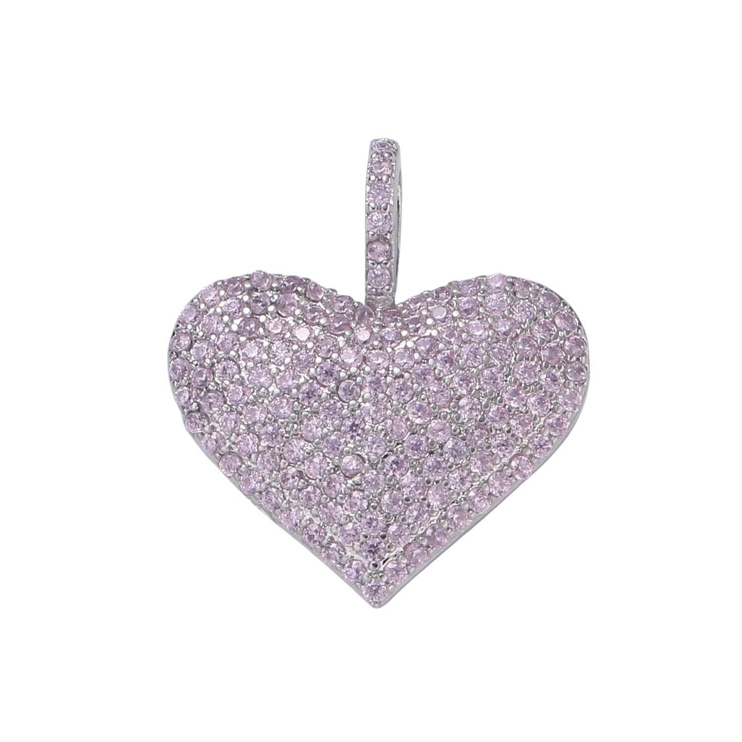 Dainty gold filled heart charms h-438 h-462 h-467 h-486 h-488