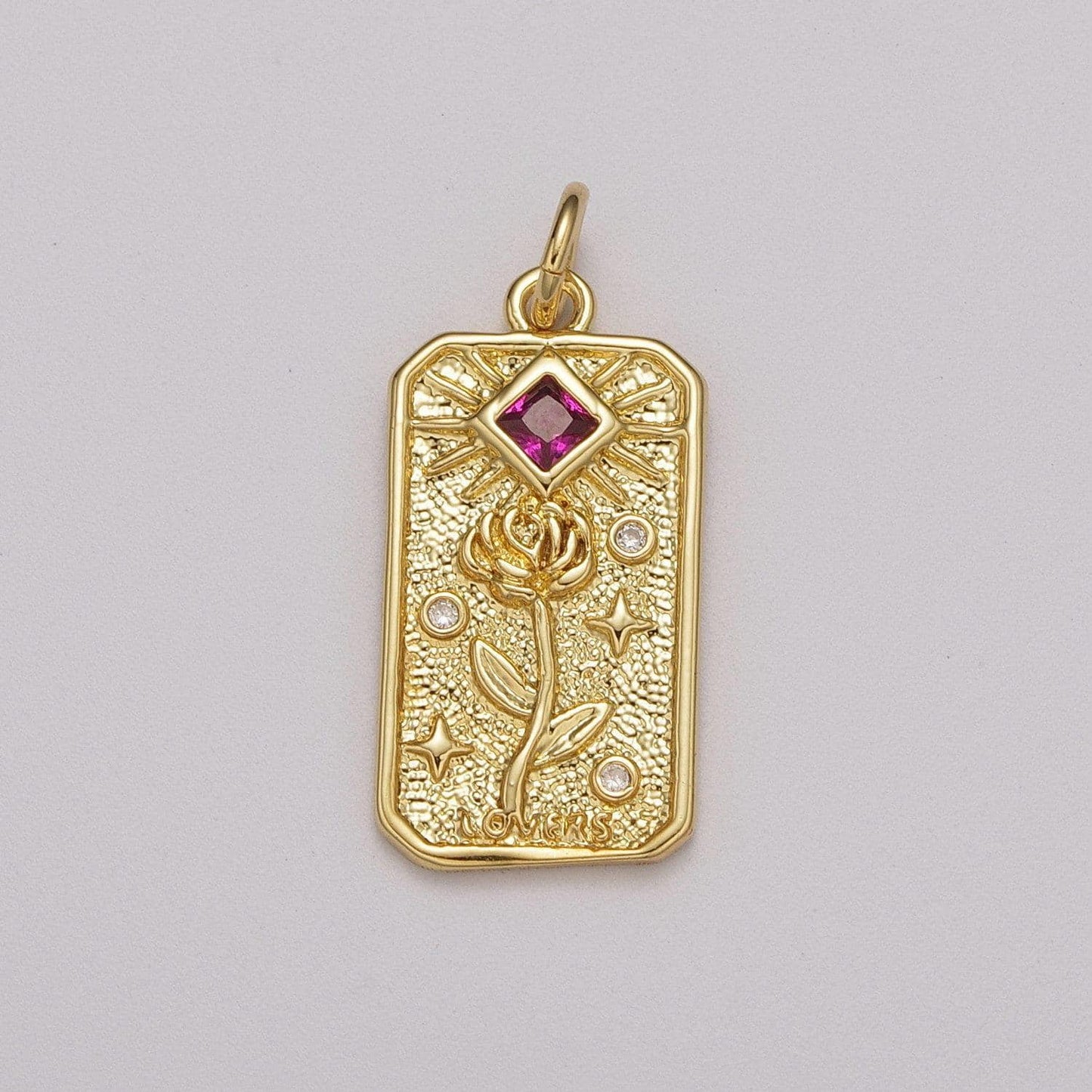 Dandellion flower charm 14k gold filed dainty floral medallion charm oval rustic pendant for minimalist jewelry supply e-607