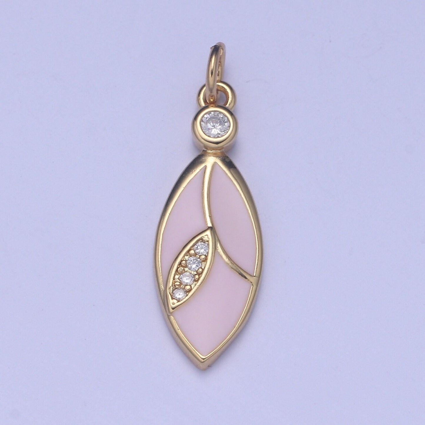 1x leaf charms for jewelry making colorful leaves shape enamel charm gold plated enamel pendants necklace earrings jewelry accessory ch 2196