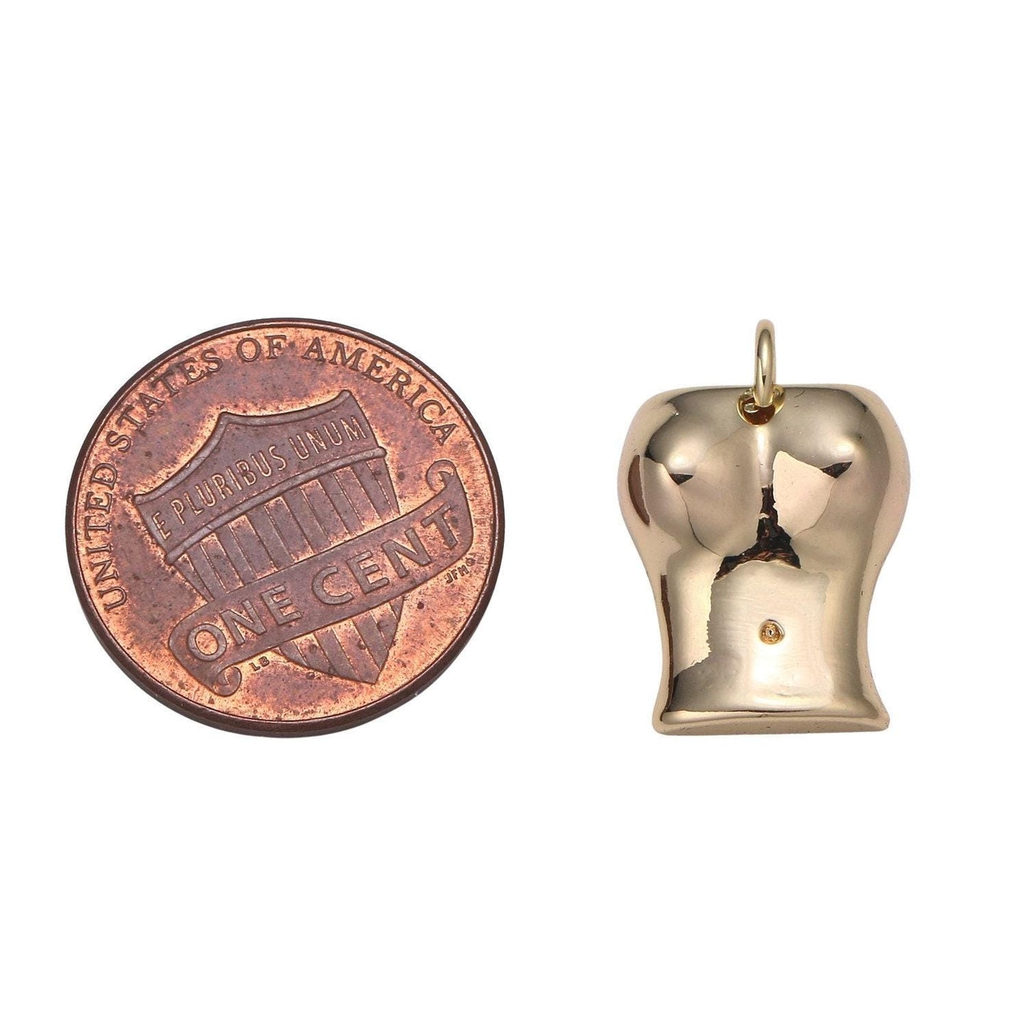 Feminist jewelry supply gold female pendant body pendant // goddess necklace charm boobs necklace charm,e-092