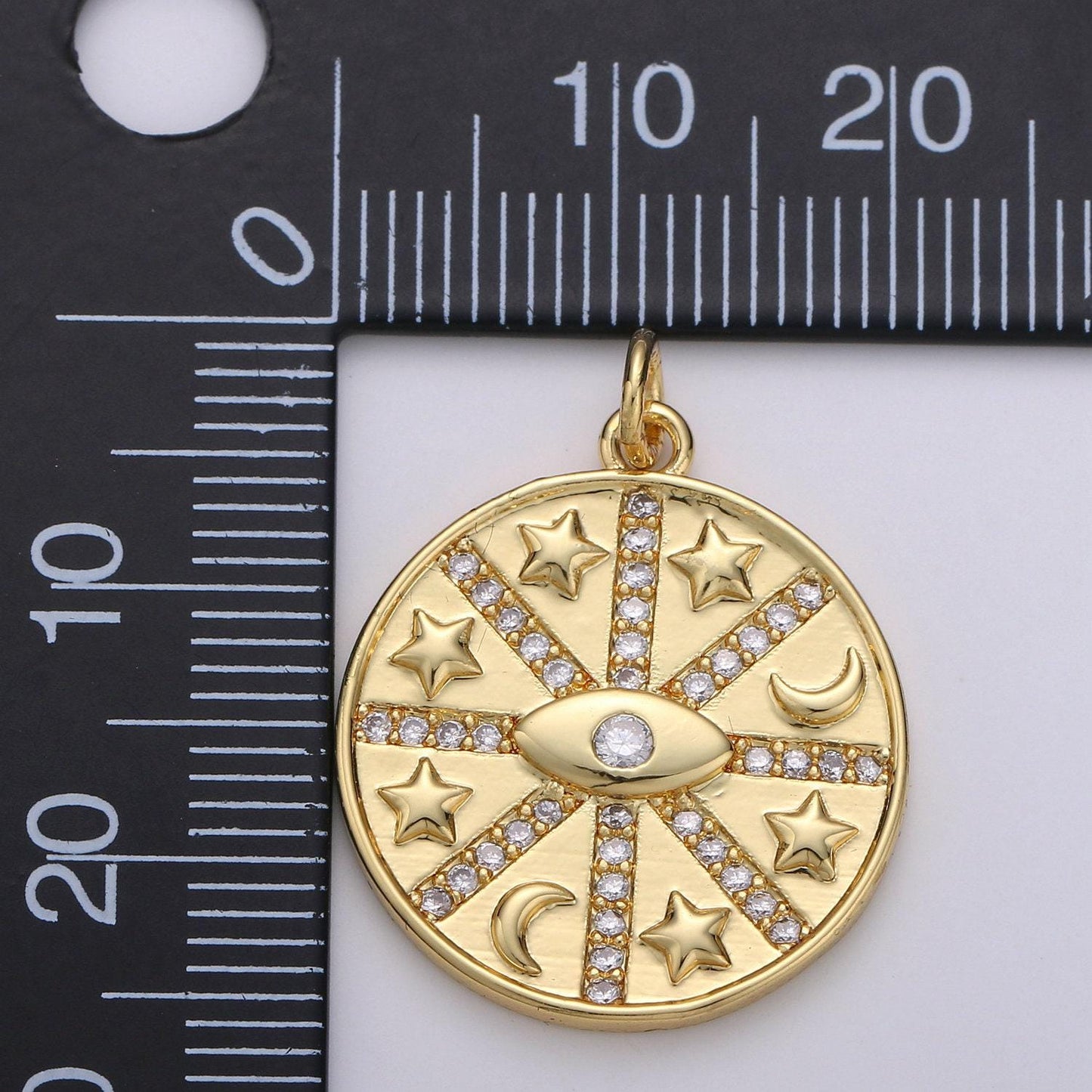 Medallion lucky charm ,24k gold  medallion,medallion lucky charm,medallion elephant luck,horseshoe luck,irish luck medallion chgf 1506