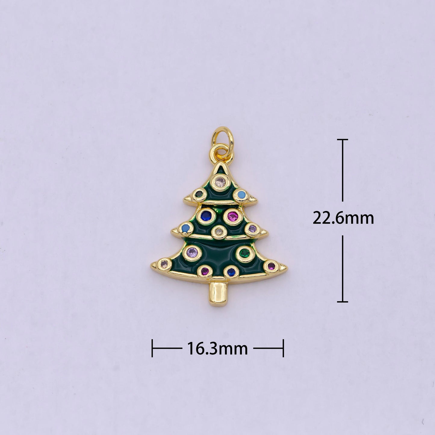 Dainty christmas charm set, bulk wholesale christmas theme pendant xmas jewelry for necklace bracelet earring | c-481