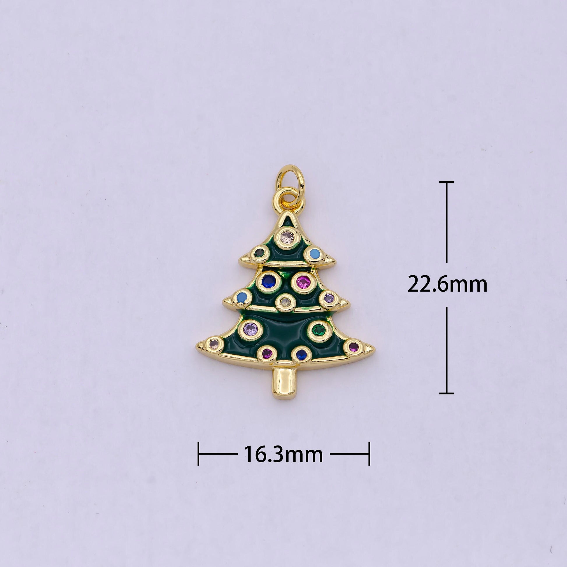 Dainty christmas charm set, bulk wholesale christmas theme pendant xmas jewelry for necklace bracelet earring | c-481