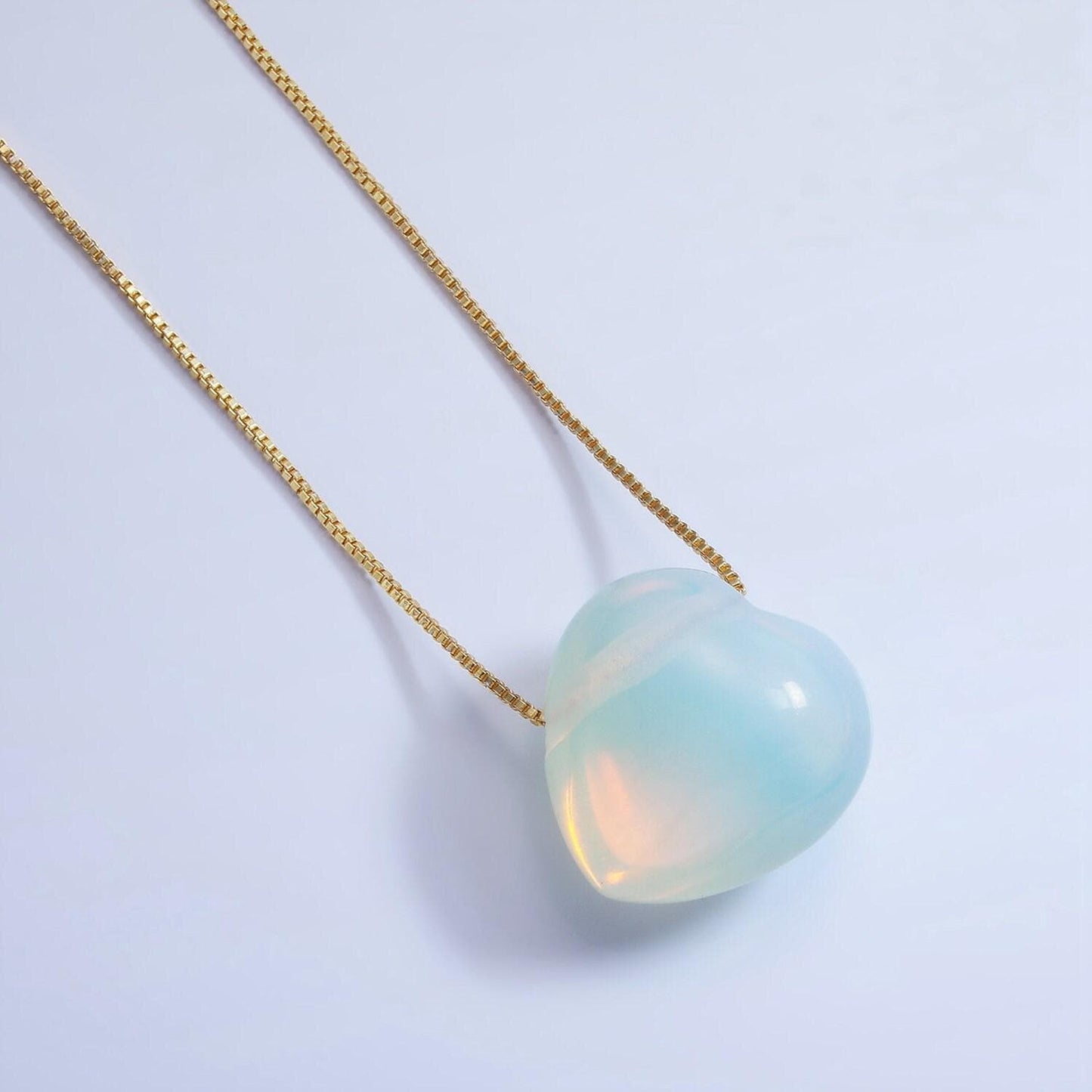 24k gold filled heart rose quartz charm natural gemstone Stone pendant for Cord Necklace Valentine | aa279 aa276 aa278