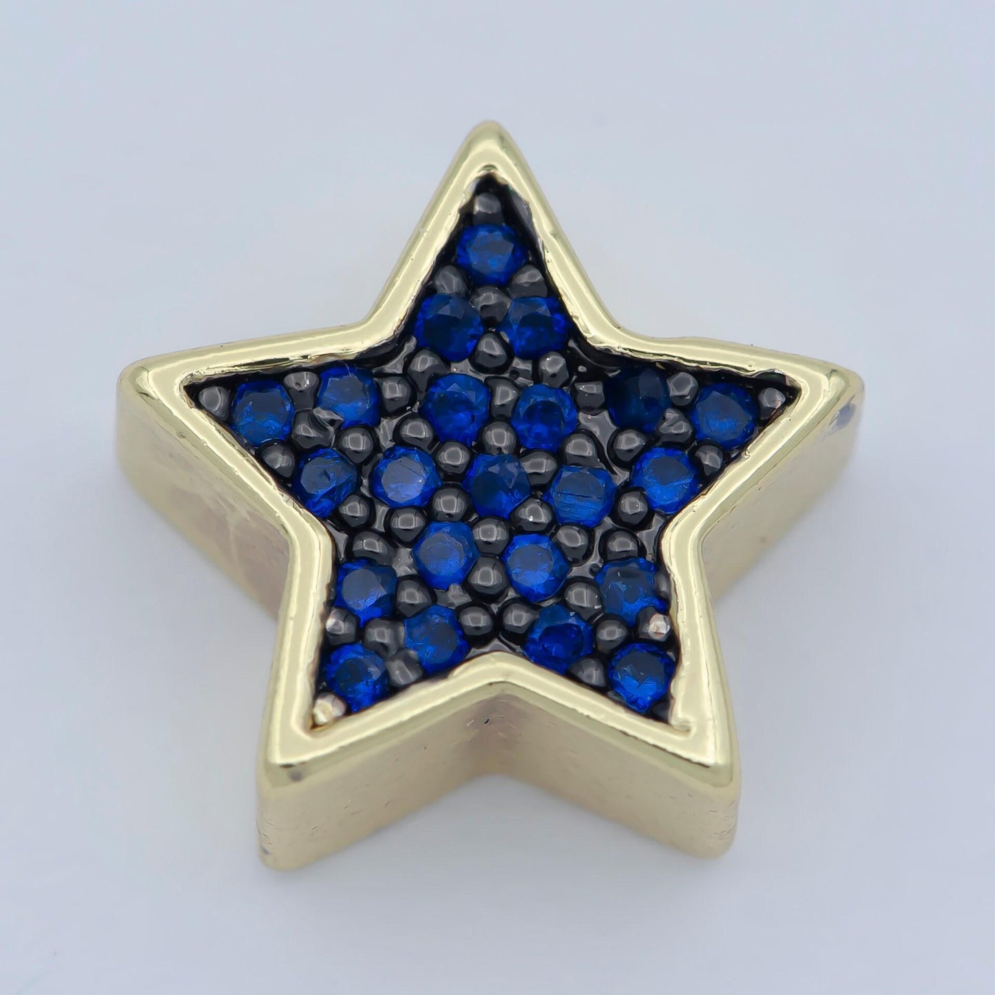 14k gold filled star beads, star spacer beads, gold bracelet charms rose gold silver love jewelry supplies component findings 10mm