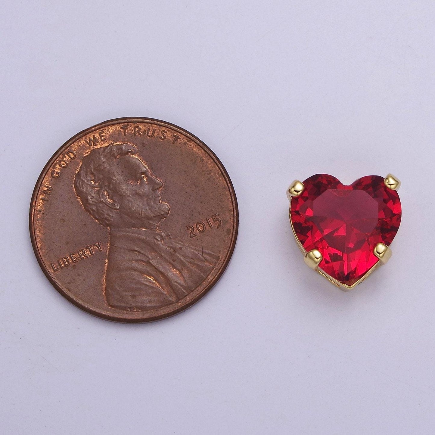 Dainty cz heart spacer bead, gold filled heart spacer beads pink greem cz spacer beads, small heart spacers for bracelet necklace