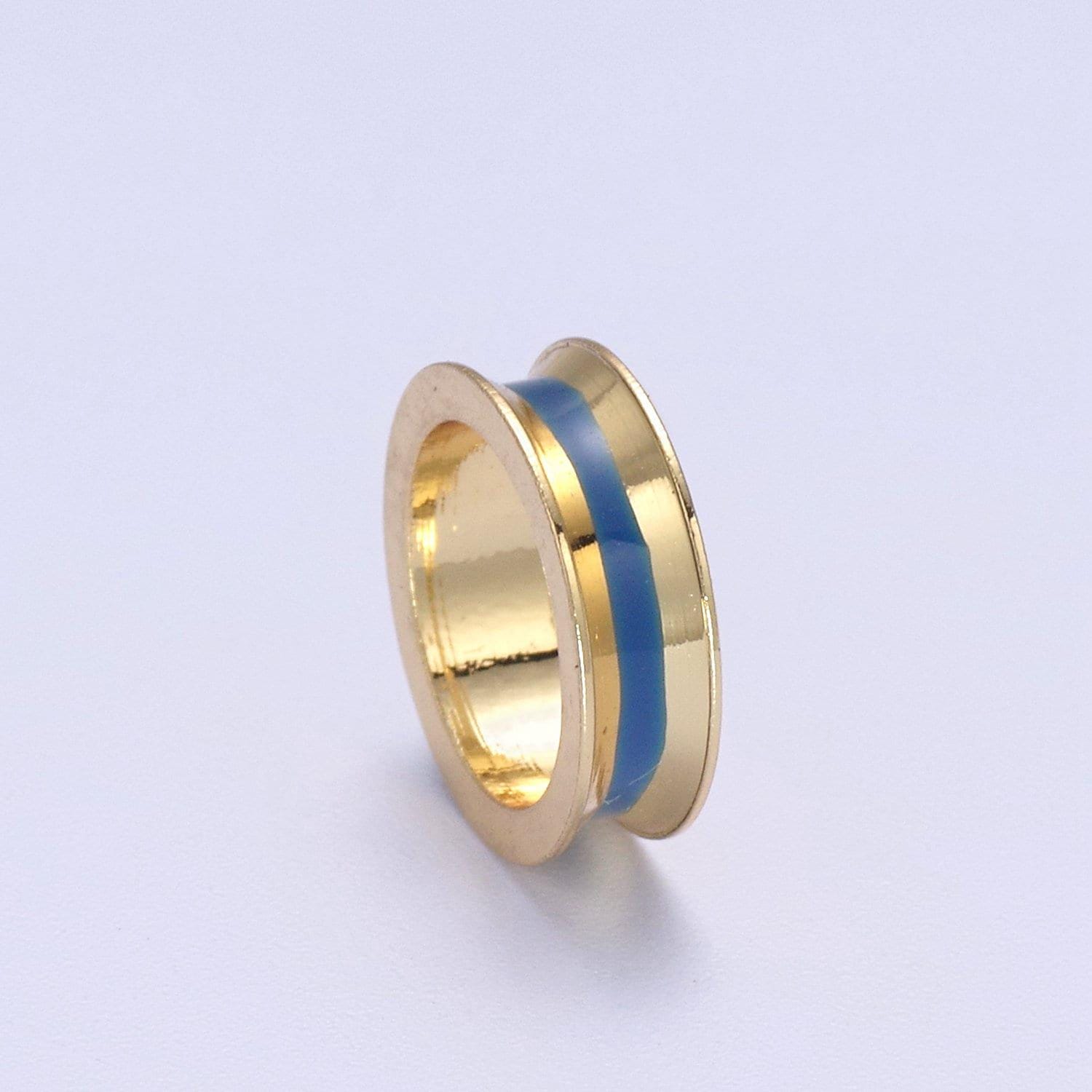 14k gold filled rondelle big hole spacer beads, large hole spacer beads, sliding beads for charm necklace bracelet b-141