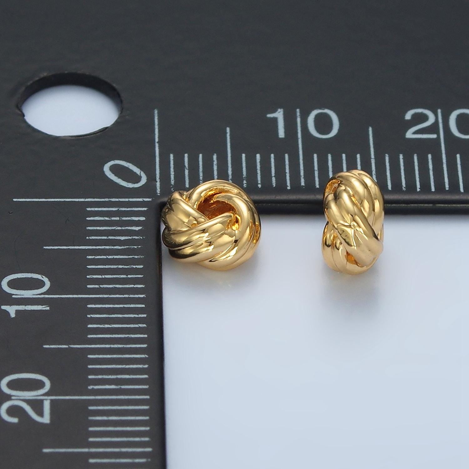 16k gold filled 7mm round beaded bubble outline spacer donut bead | b-137
