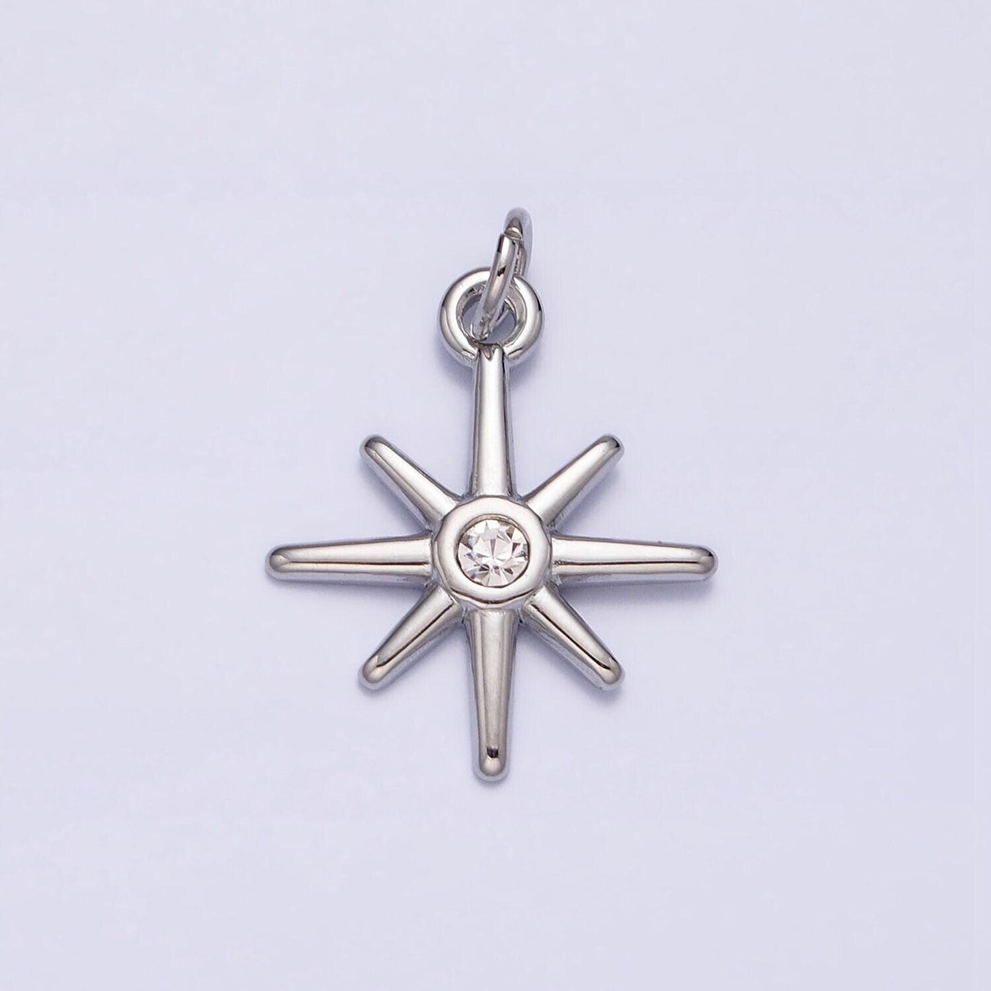 Mini gold star charm north star pendant celestial jewelry for necklace bracelet earring component ac-444 ac-445