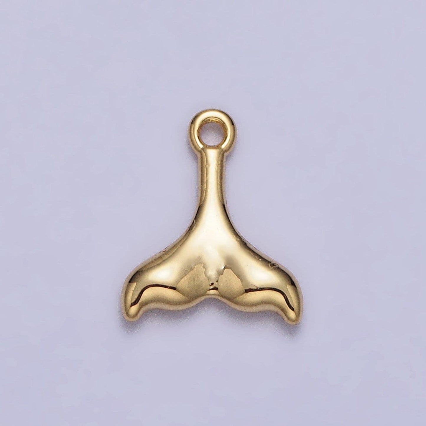 Mini gold whale charm pendant small whale tail pendant 14k gold filled ocean under the sea necklace earring bracelet jewelry making ac345