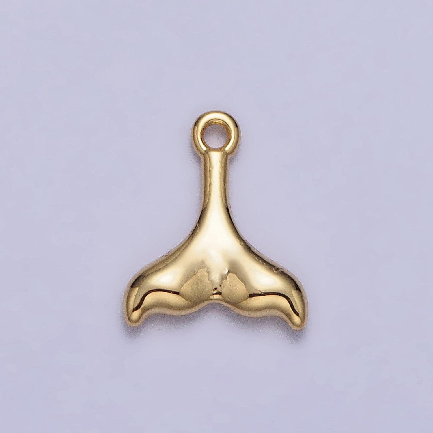 Mini gold whale charm pendant small whale tail pendant 14k gold filled ocean under the sea necklace earring bracelet jewelry making ac345