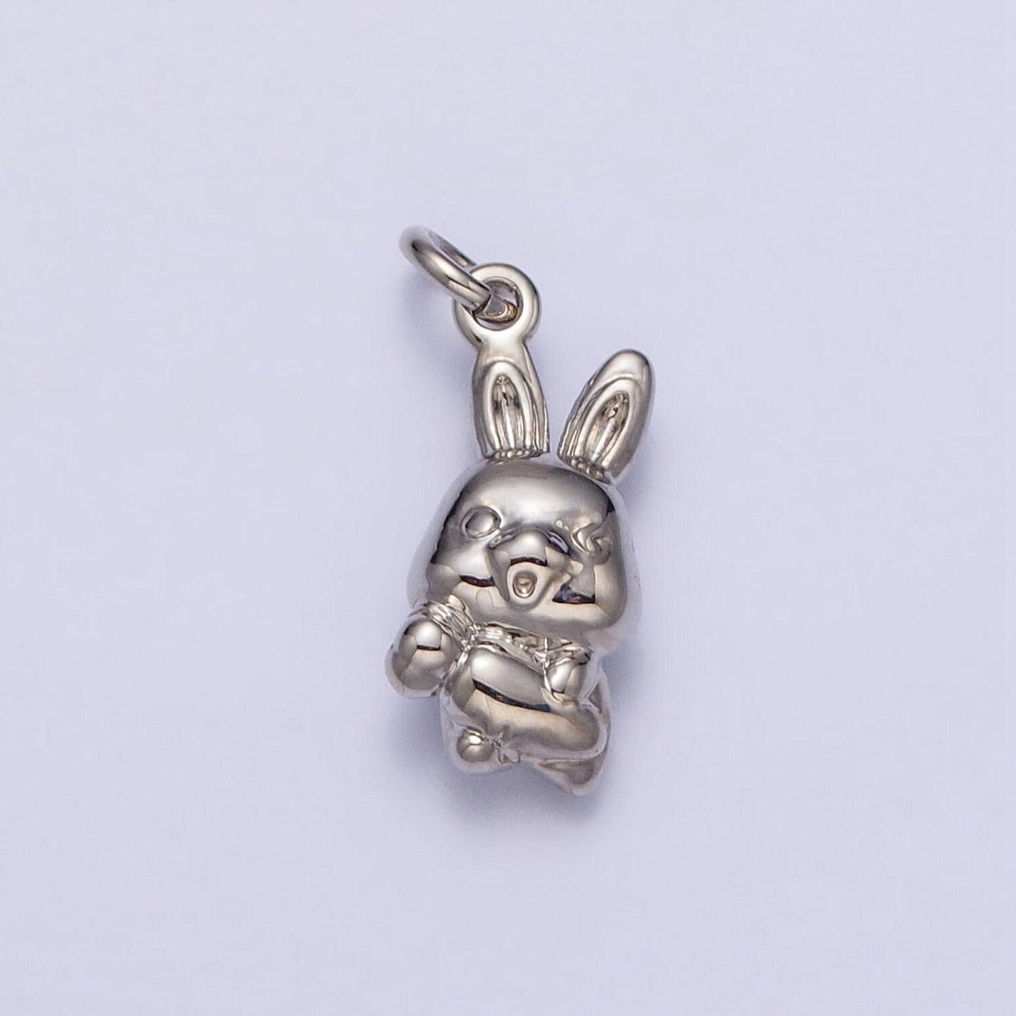 Mini gold rabbit charm for 2023 chinese new year animal sign jewelry collection chinese zodiac sign gift idea for kids jewelry ac286