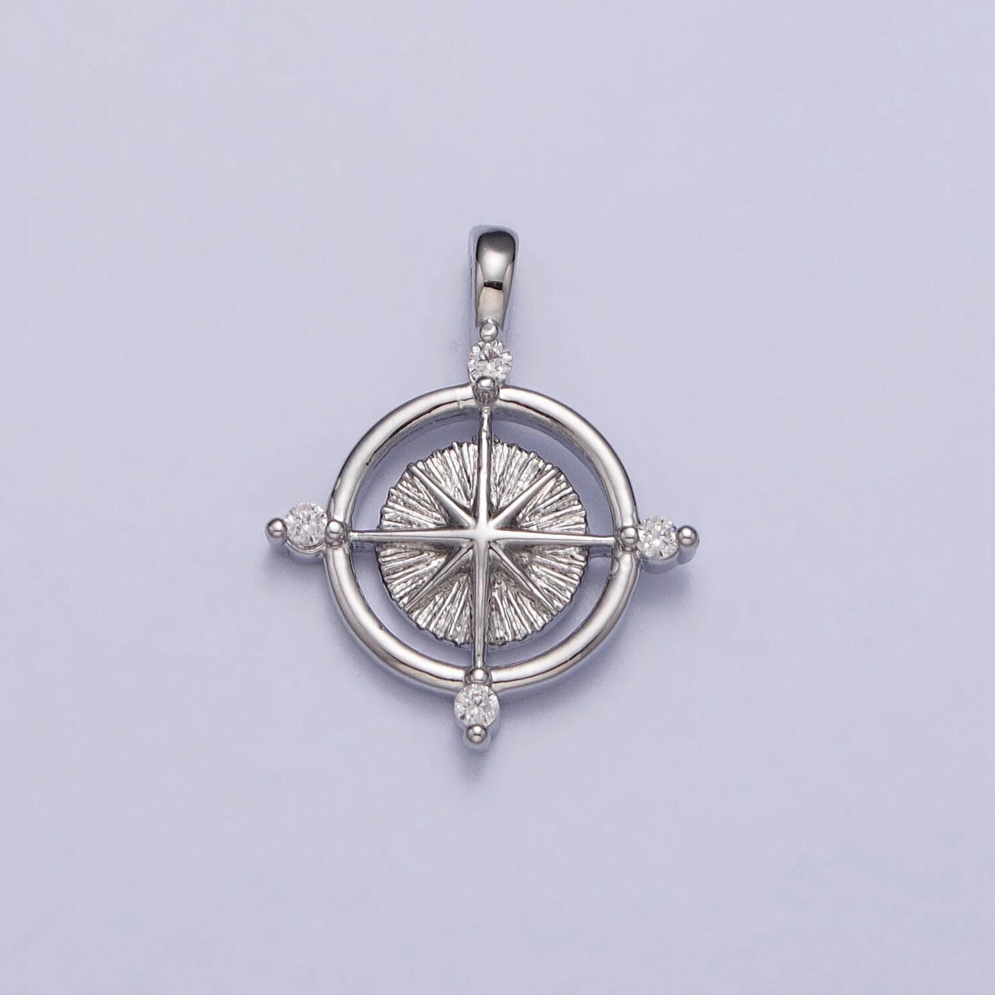 Mini gold compass pendant lead nickel free 24k gold plated brass adventure inspired charm necklace bracelet jewelry making ac127