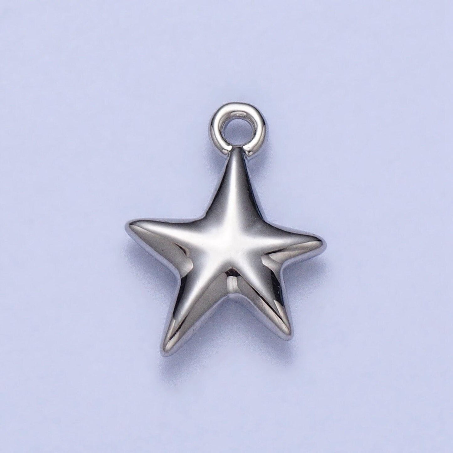 Mini gold star pendant lucky star charm for celestial jewelry accessories diy jewelry making ac036