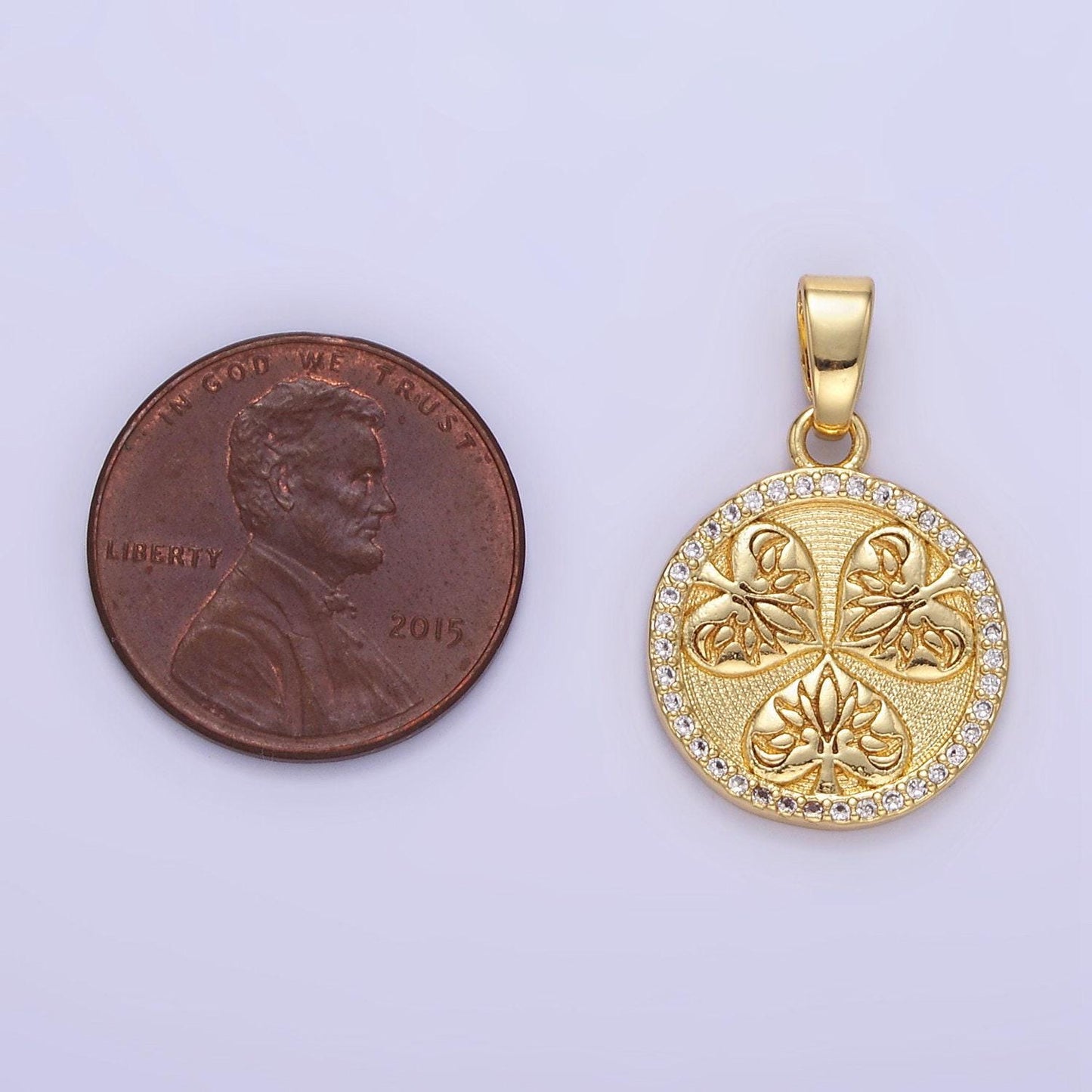 Cz gold spade necklace pendant ace of spade lucky charm necklace pendant for jewelry making supply aa1353