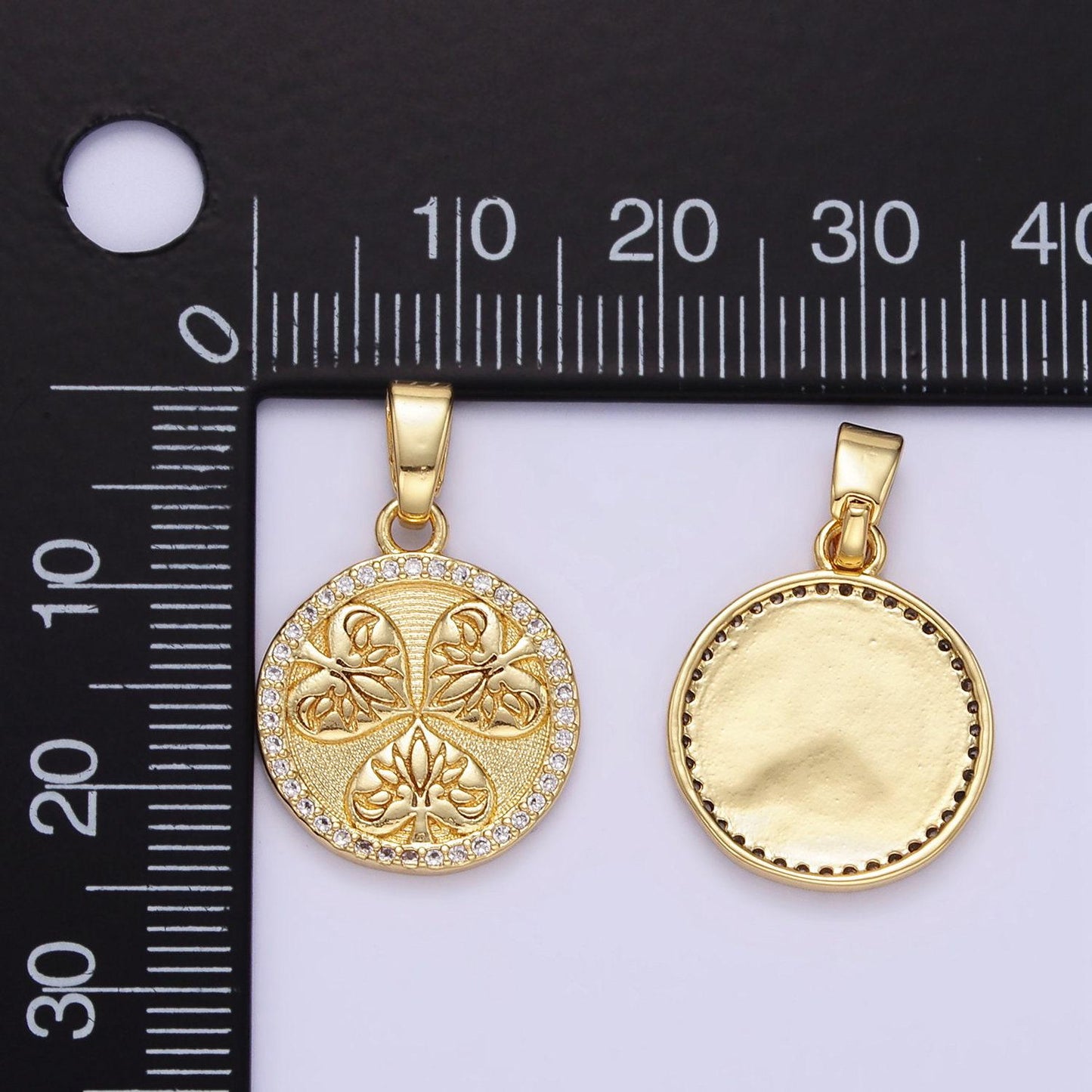 Cz gold spade necklace pendant ace of spade lucky charm necklace pendant for jewelry making supply aa1353
