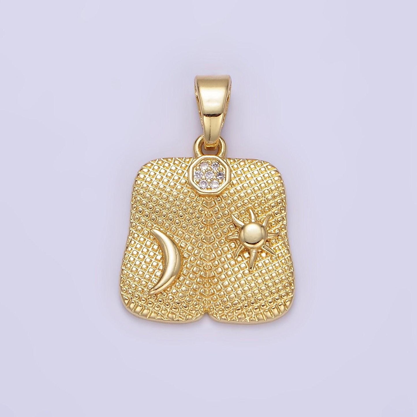 Gold cubic star charm starburst rustic pendant for bracelet necklace charm jewelry making supply aa1336