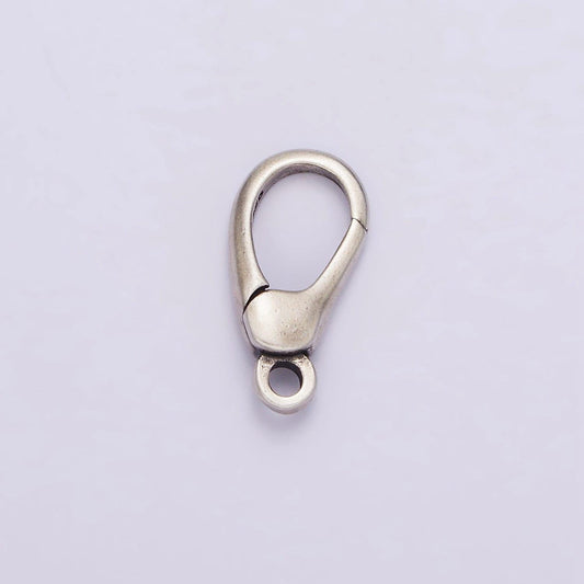 1 pc 13.3x6.4 mm sterling silver push lobster clasp for jewelry making sl-300