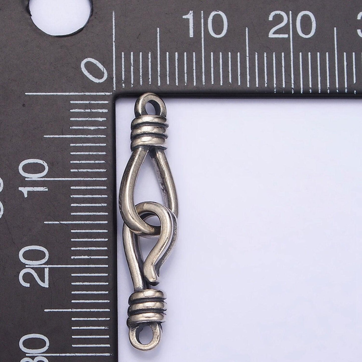 Sterling silver clasps with hook for jewelry end clasp closure supply for jewelry making sl-291