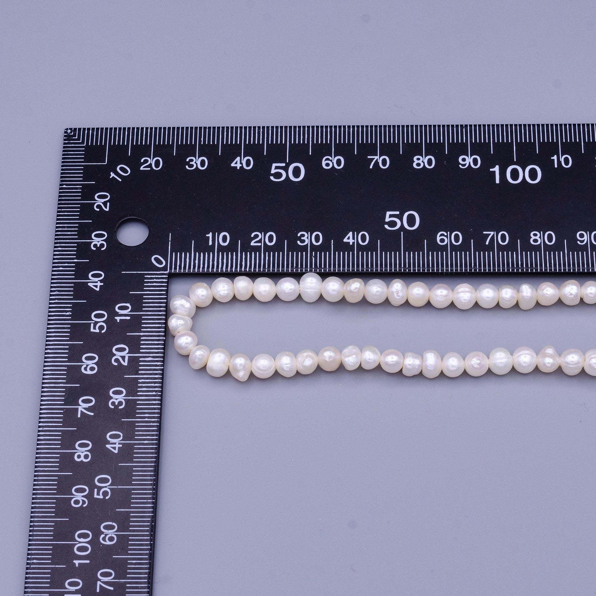 Small seed freshwater pearl, loose beads pearls strand potato genuine culture pearl beads 5.5 - 6mm pearl wholesale wa1671