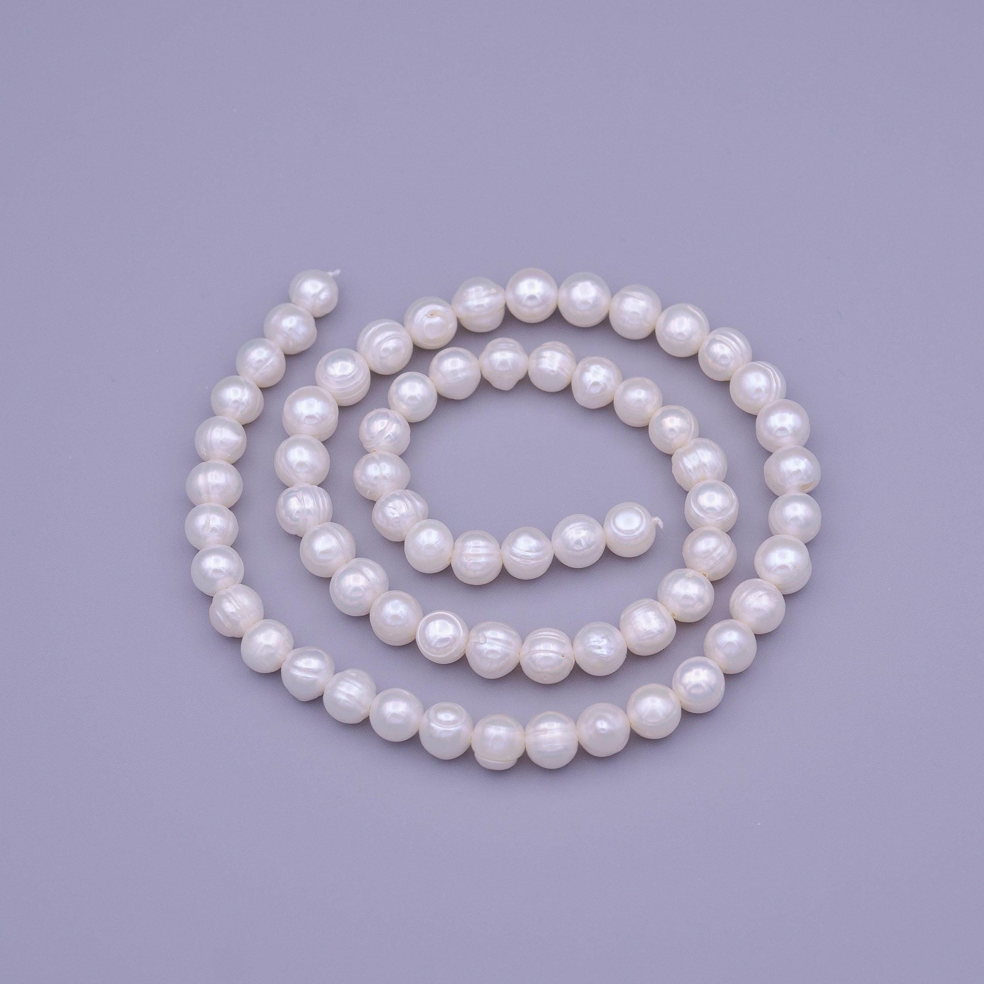 6.2mm aaa natural white round freshwater pearls 65pcs full strand wholesale pearl for wedding jewelry | wa-1319