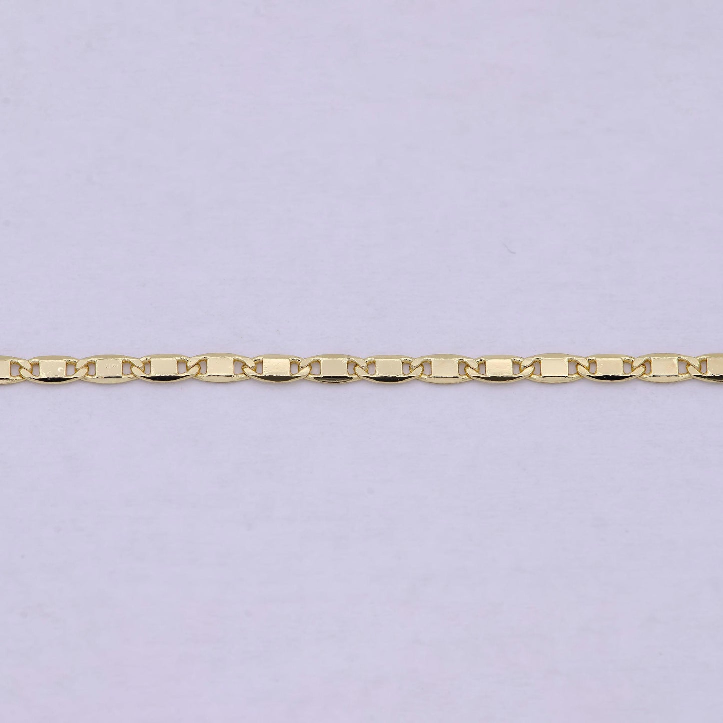 14k gold filled anchor chain, dainty 1.6mm in width, layering 24 inch anchor finished chain with spring ring | wa-619