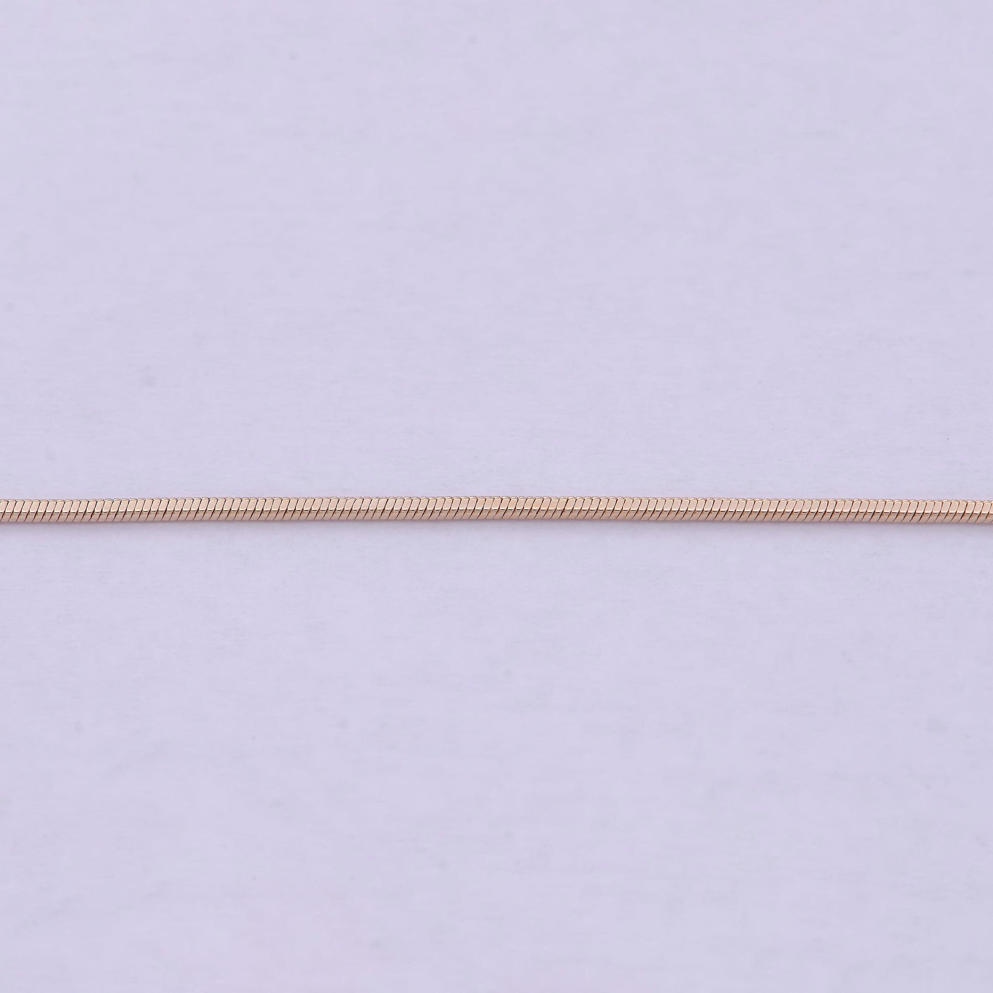 Rose gold snake chain rose gold plated cocoon finished chain, 20 inches layering necklace with lobster clasps | wa-614