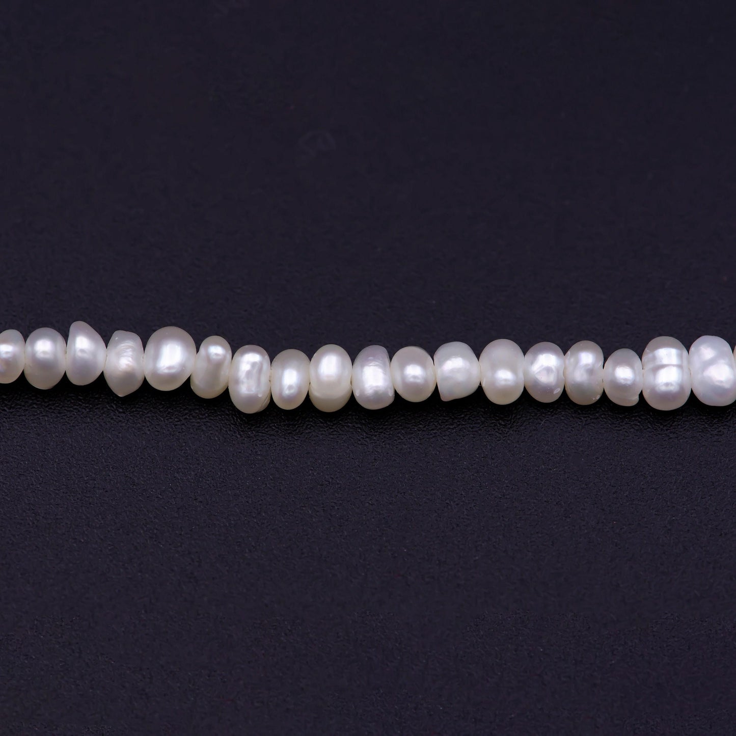 3.2-4.1mm white potato freshwater pearls,seed pearl,small size pearl, genuine pearl bead strand supply for jewelry making wa-571