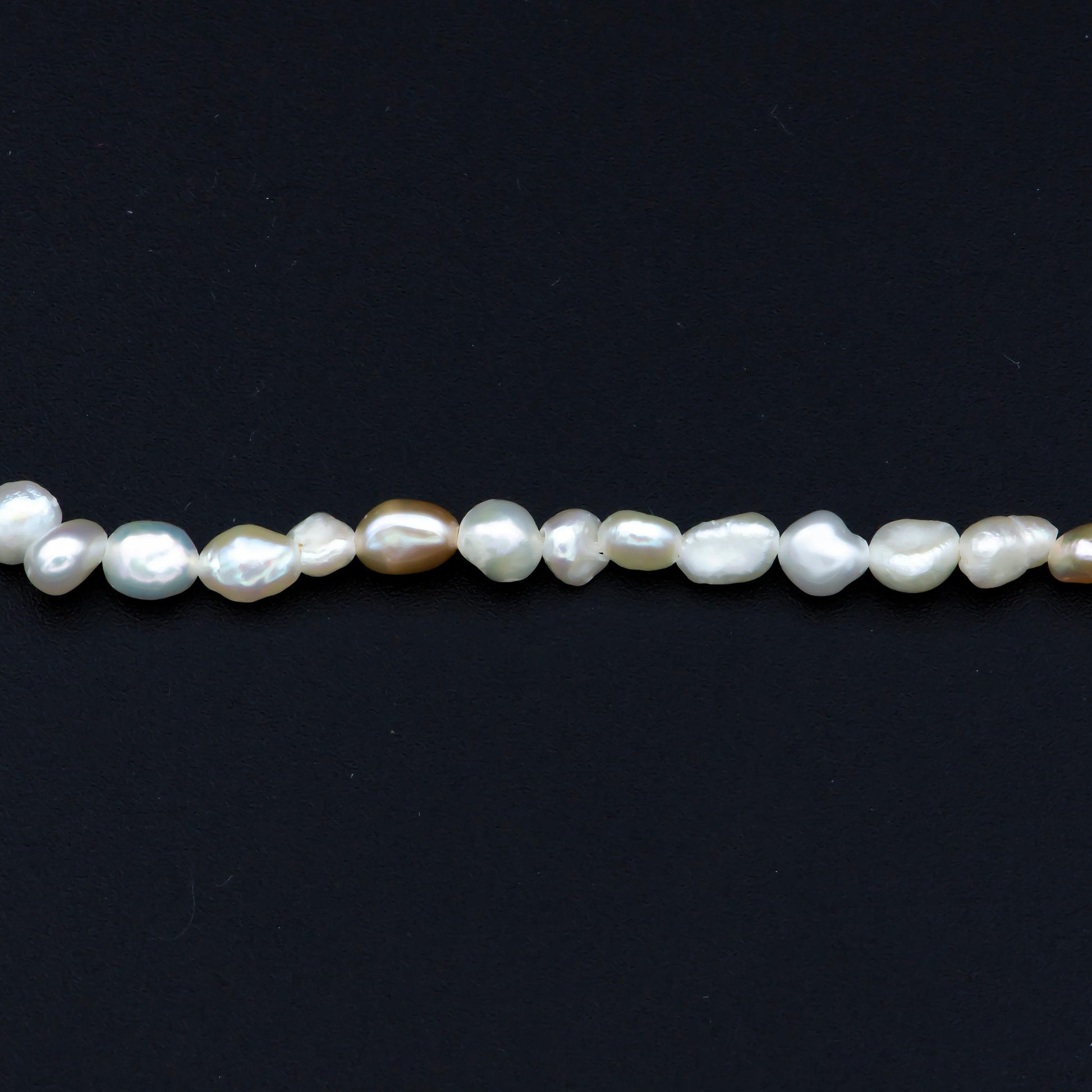 Baroque freshwater seed necklace, layering necklace, pearl necklace, beaded necklace, dainty necklace wedding jewelry christmas gift,wa-512