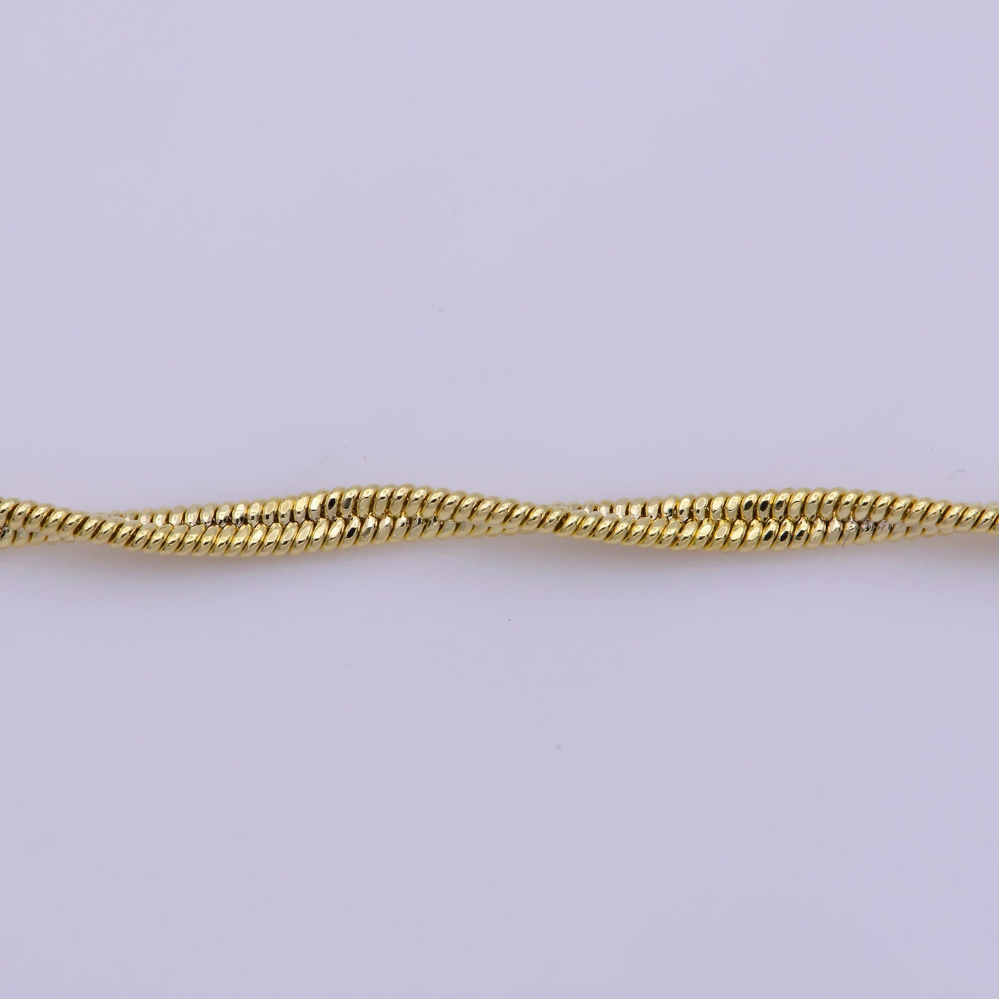 1pc 18" 1.7 mm singapore gold herringbone necklace chain, twisted layering chain dainty necklace,for pendant charm necklace making, wa-397
