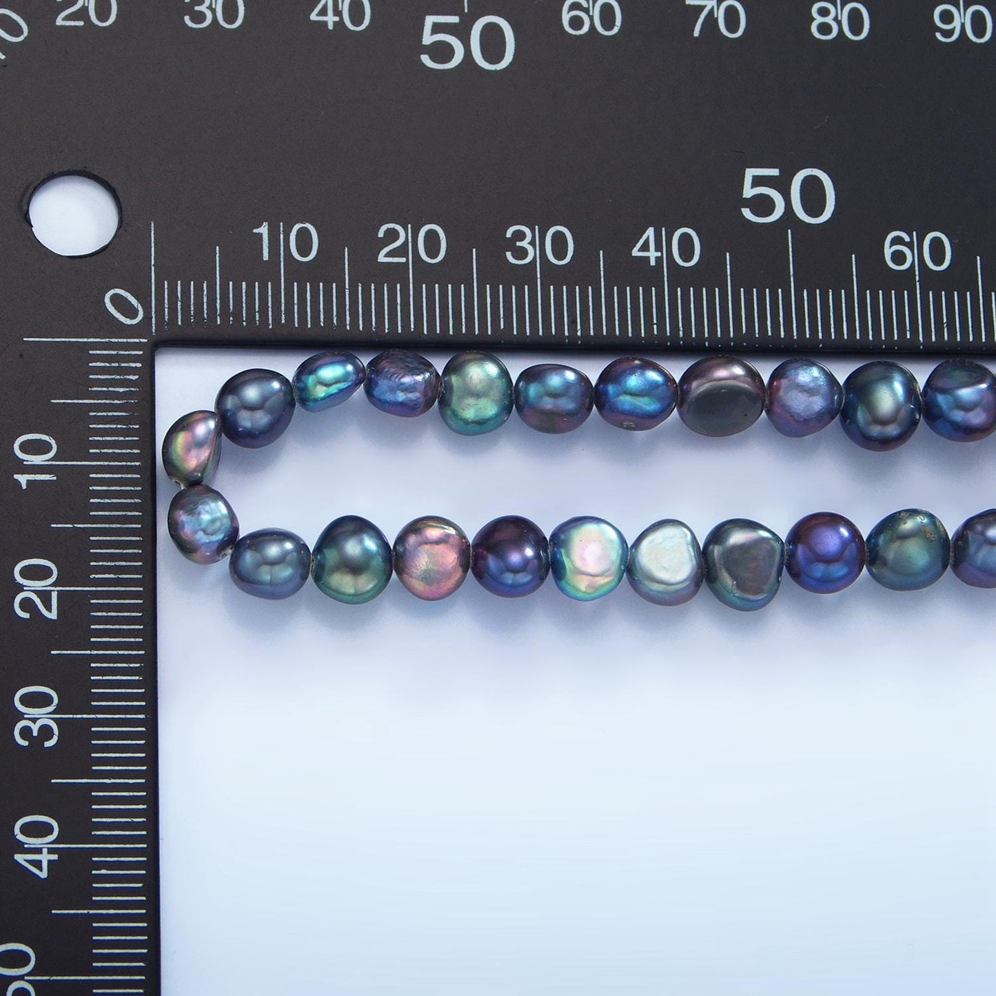 Fresh water pearl choker necklace black mauve mermaid peacock baroque pearl necklace 14.7"+ 2 inch extender necklace gold clasp wa2588