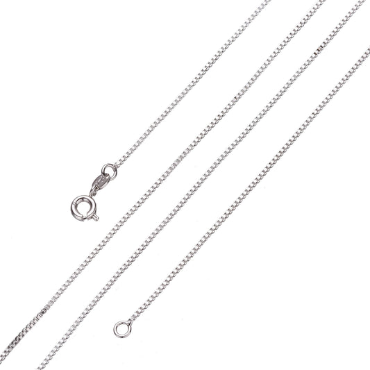 1pc 17.5'' ready to use white gold dainty beaded ball necklace chain, ball layering link, for pendant charm necklace, wa-241