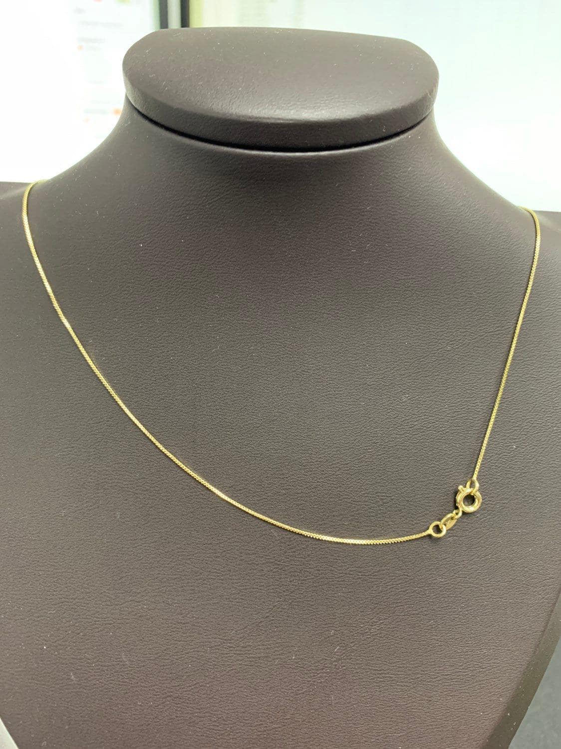 1pc 23.6'' ready to wear gold square box chain necklace, layering dainty box chain for jewelry making with pendant charm, wa-233