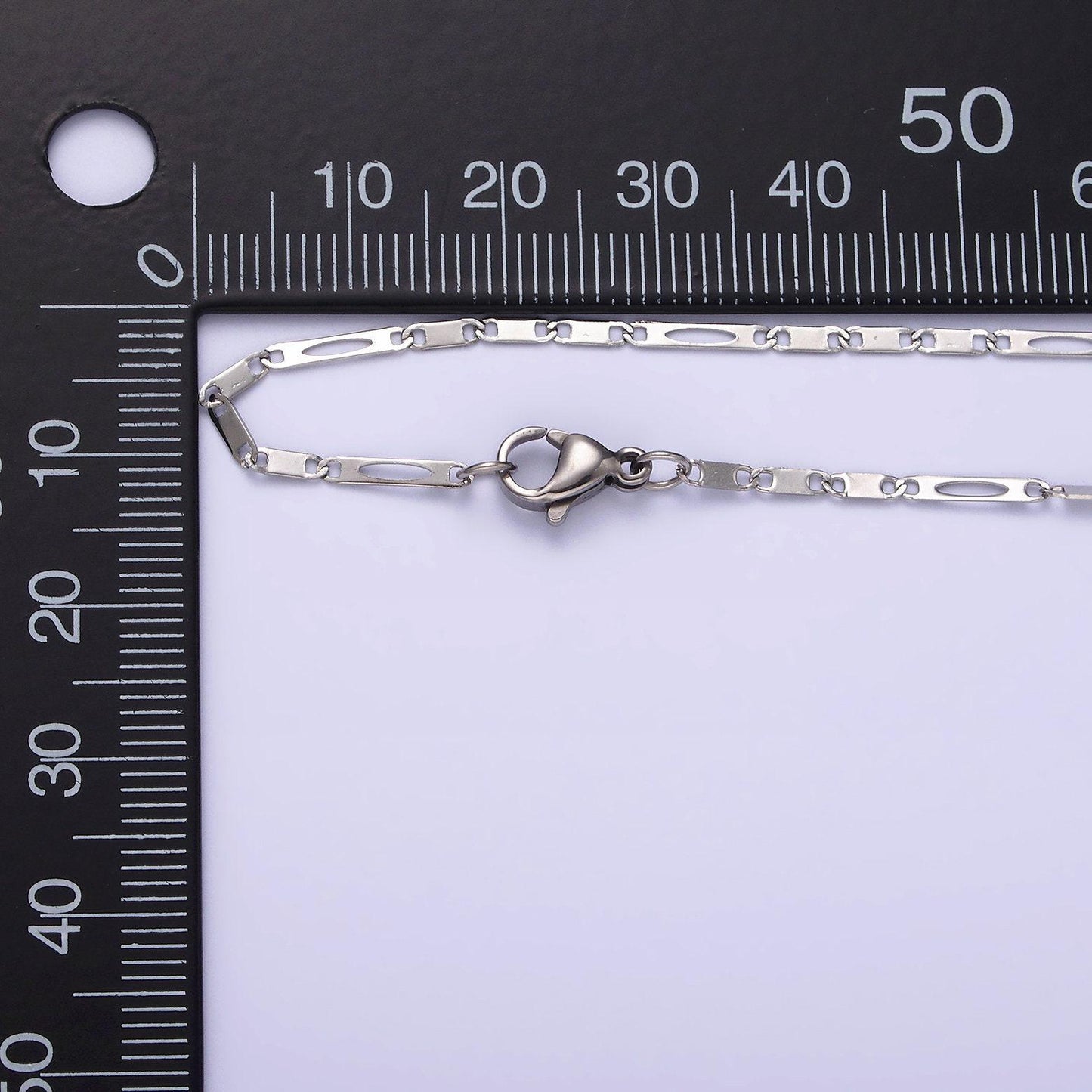 18 inch stainless steel flat anchor mariner chain for wholesale chains and jewelry making supplies findings wa2112