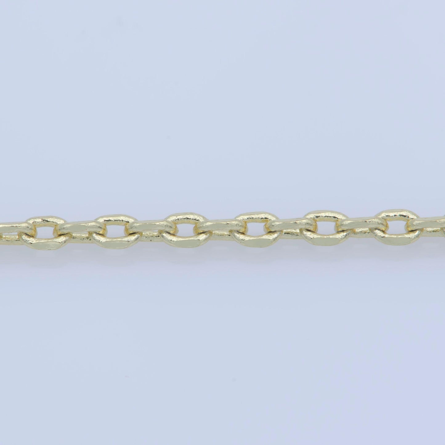1pc 17.7'' ready to use gold thin rolo necklace chain, layering rolo chain dainty necklace, for pendant charm necklace making-wa211