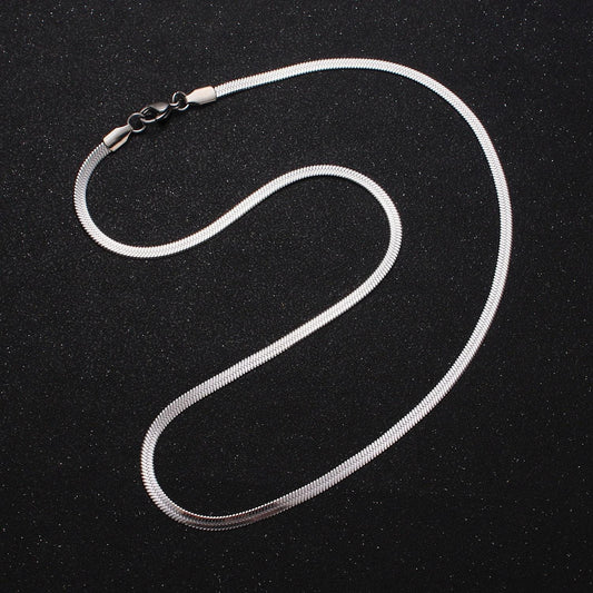 3mm stainless steel herringbone chain necklace for jewelry making, 17.7 inch 19.6 inch finished ready to wear herringbone chain wa1617