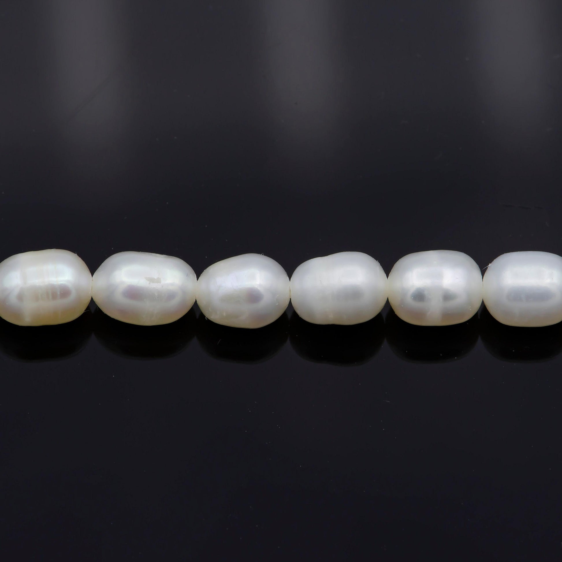 Natural white oval rice freshwater pearl beads awesome luster quality genuine cultured fresh water small seed pearls 3.3mm-3.5mm aaa, wa-150