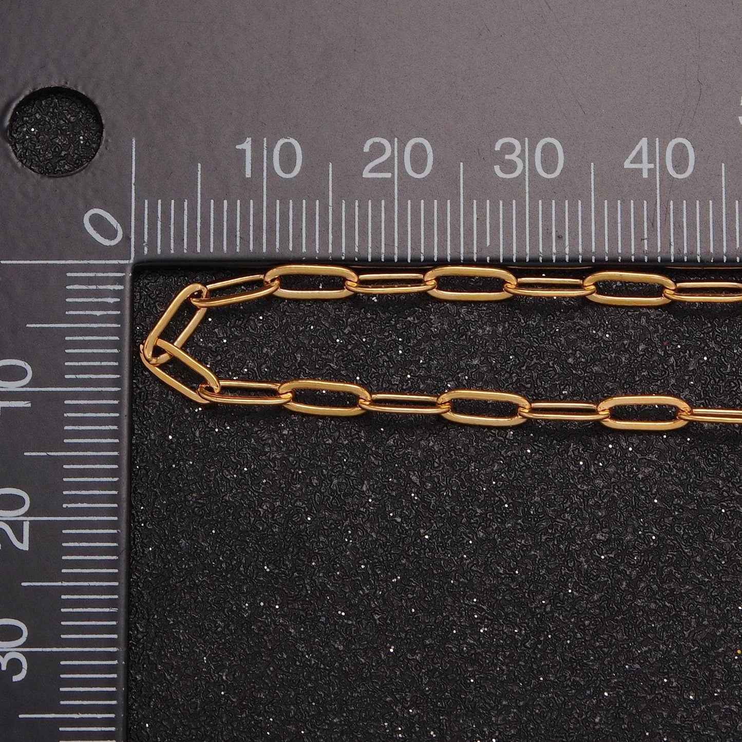 9x3.2mm gold paperclip chain for diy jewelry making 19.5 inch paperclip cable unfinished 18k gold filled chain for necklace bracelet wa-1386