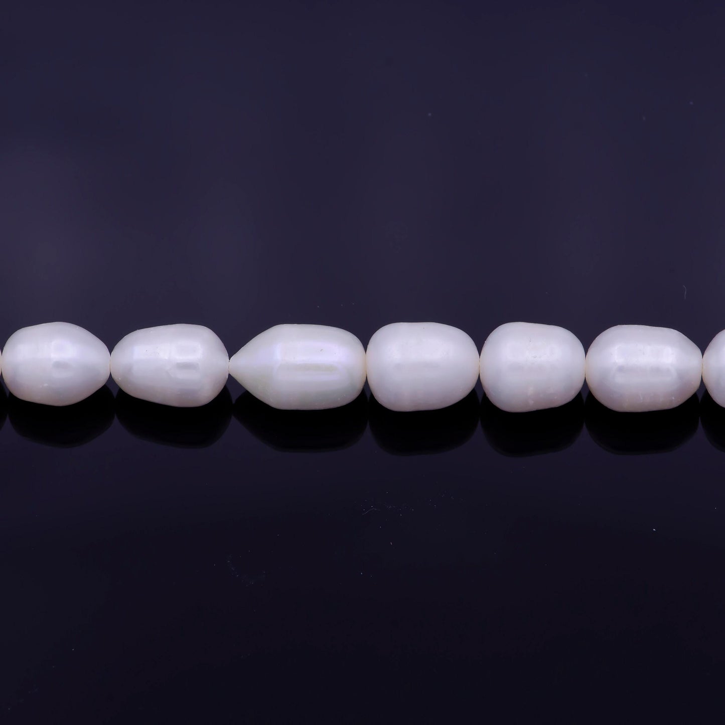 8mm nugget pearl beads white freshwater pearl beads strand big seed natural pearl luster pearl jewelry wholesale high quality aaa wa1336