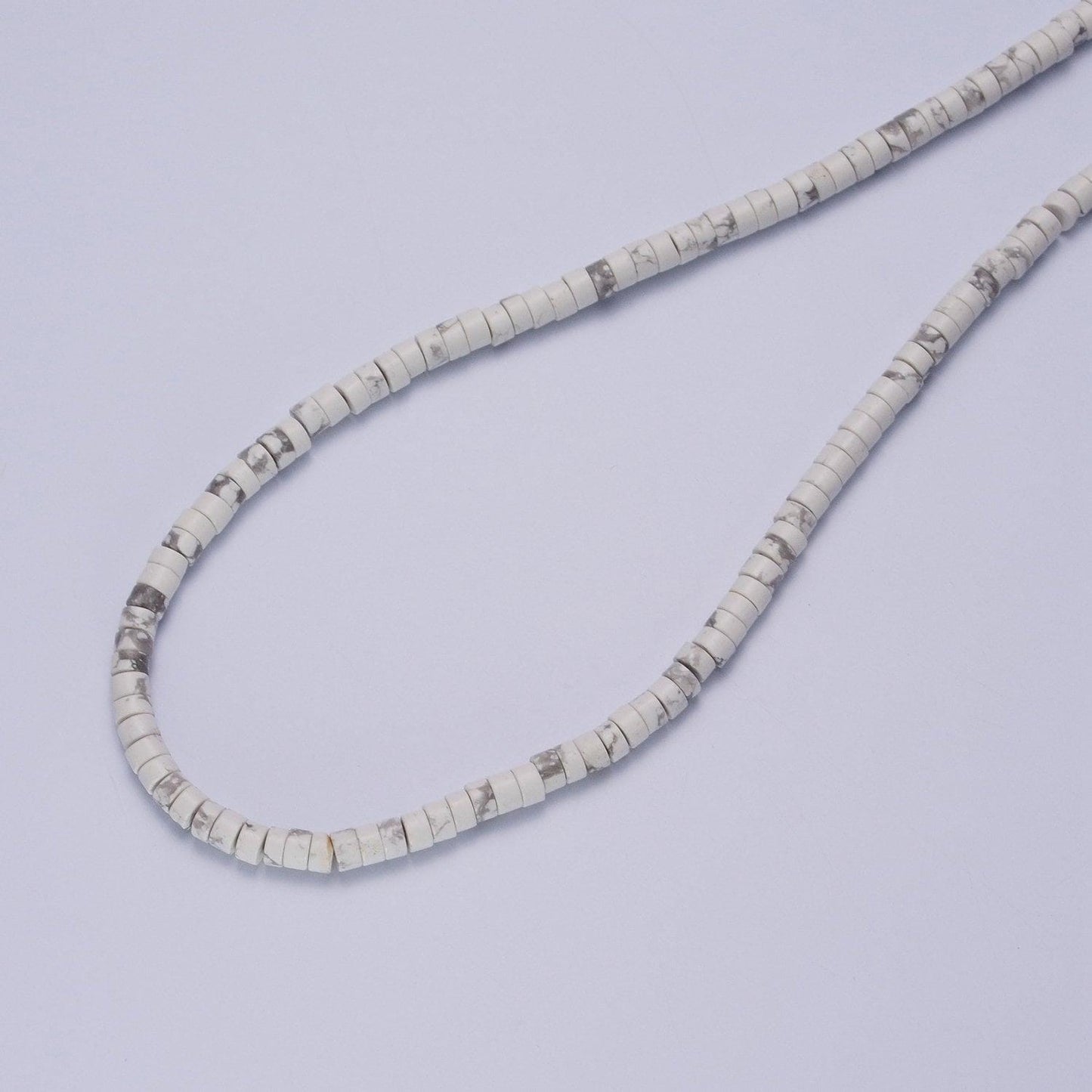 Heishi gemstone beads, 4mm disc pink quartz howlite aventurine stone semiprecious stones per strand for jewelry making supply