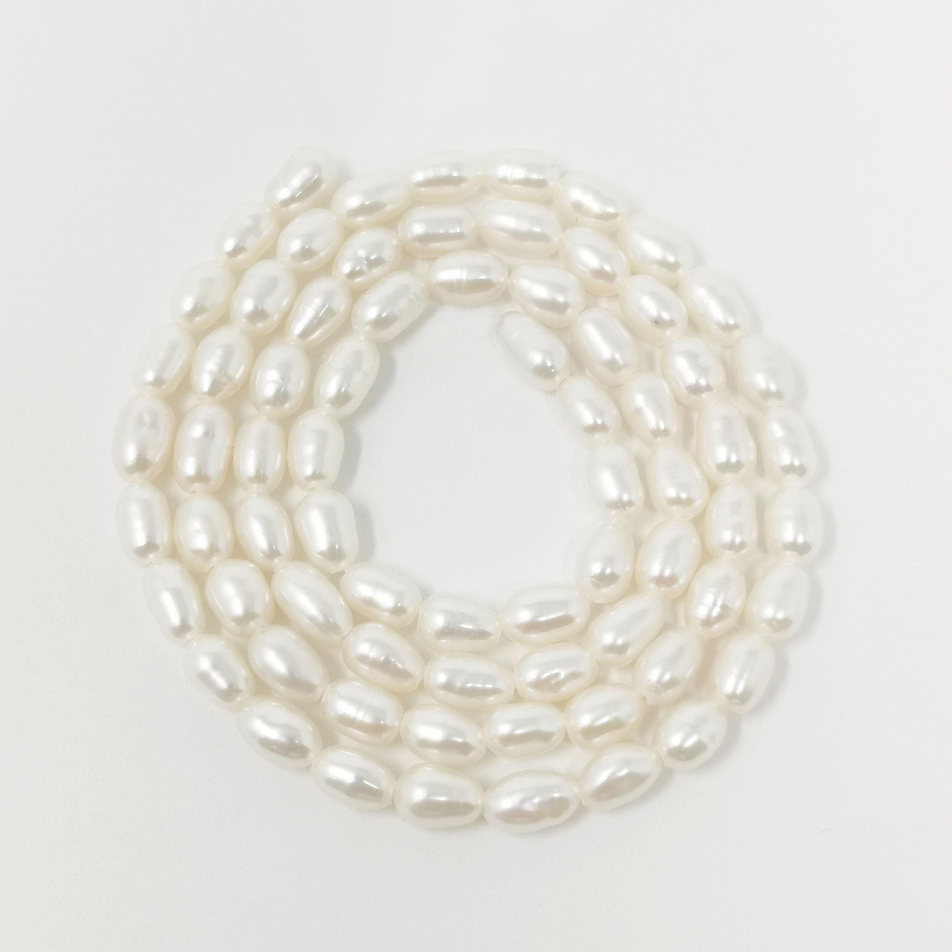 Tiny natural white oval rice freshwater pearl beads great luster quality genuine cultured freshwater small seed pearls 3.5mm-4mm aaa, wa-034
