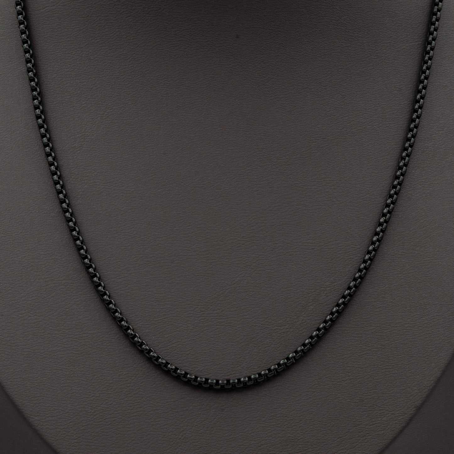 1pc 18''+2 " ready to wear black fancy enamel link rolo cable chain square link chain necklace,width 2.6mm perfect for pendantcharm,1023