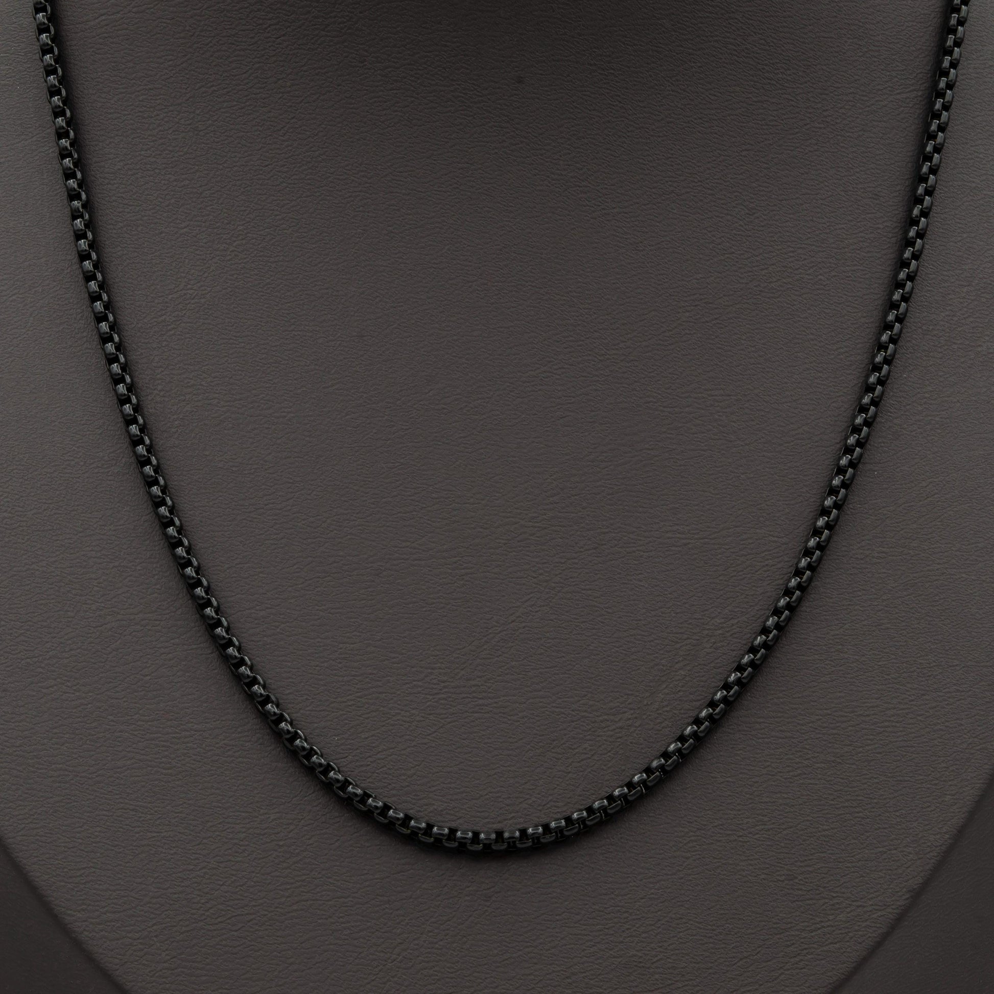 1pc 18''+2 " ready to wear black fancy enamel link rolo cable chain square link chain necklace,width 2.6mm perfect for pendantcharm,1023